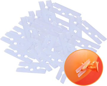 FUNXGO Ballonzubehör Luftballonverschlüsse H-CHIP