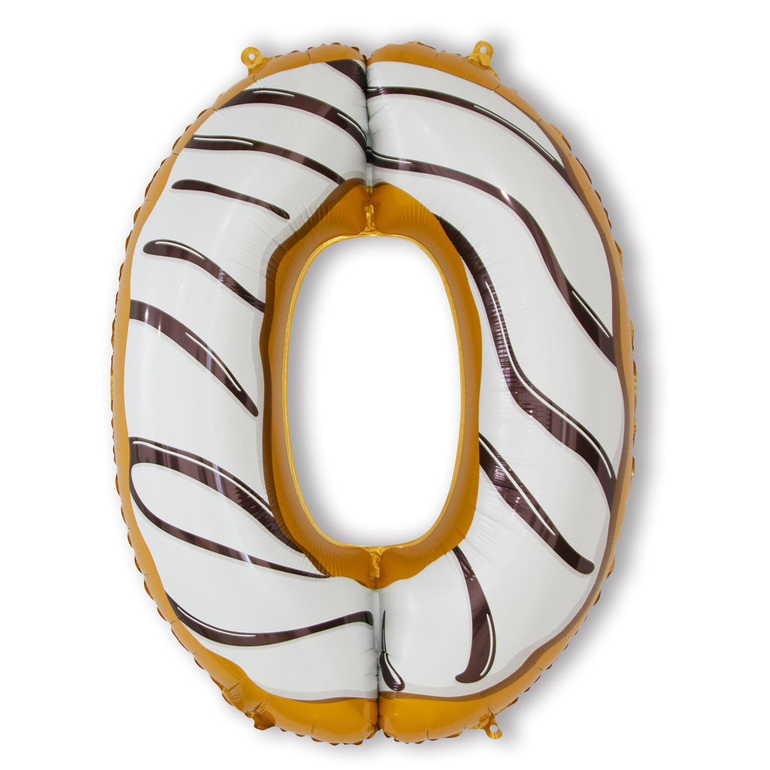 FUNXGO Folienballon - Zahl in Donut - 42 Zoll