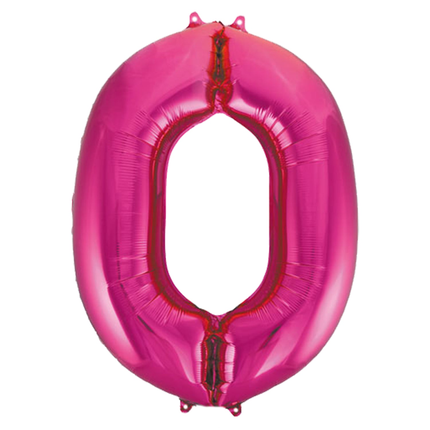 FUNXGO Folienballon - Zahl in Pink - 42 Zoll