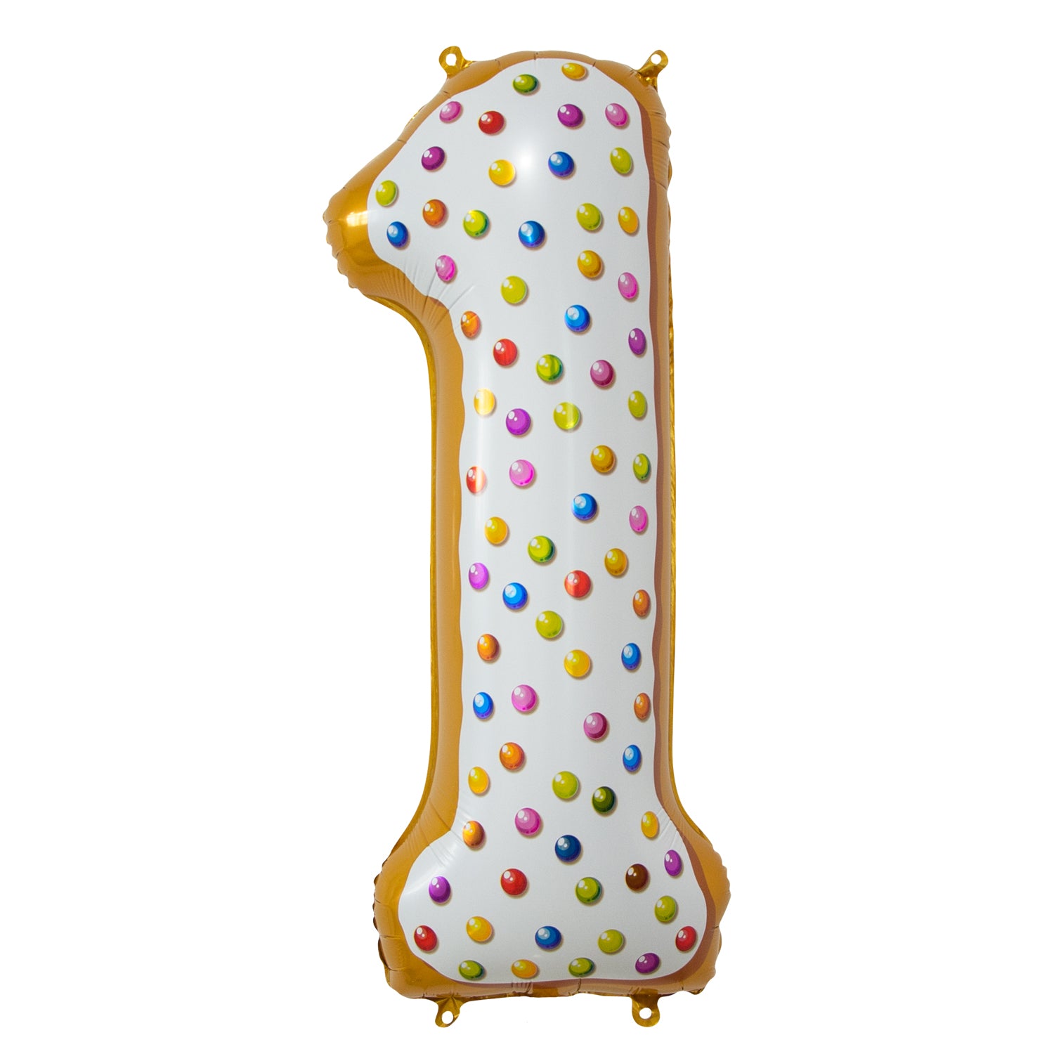 FUNXGO Folienballon - Zahl in Donut - 42 Zoll