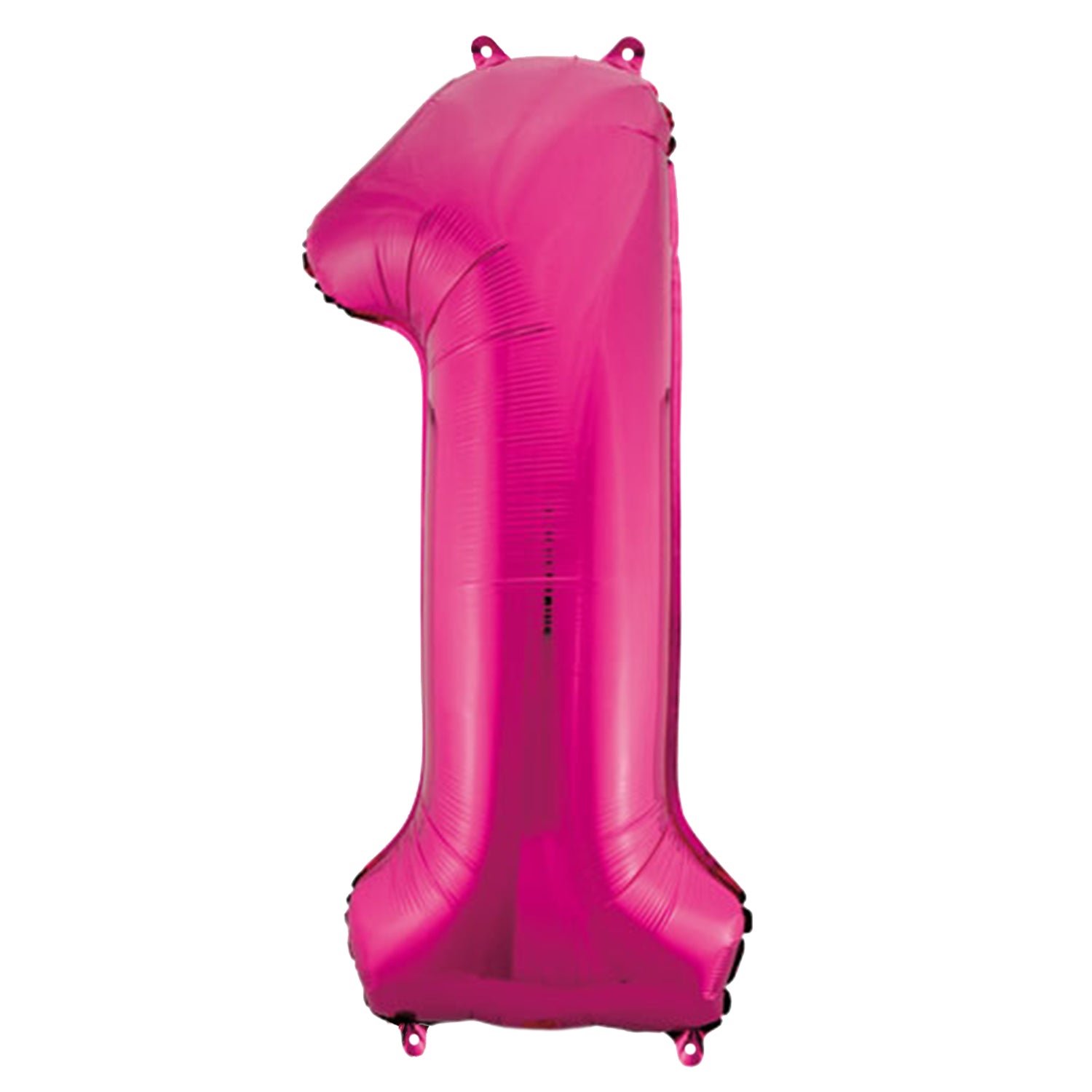 FUNXGO Folienballon - Zahl in Pink - 42 Zoll