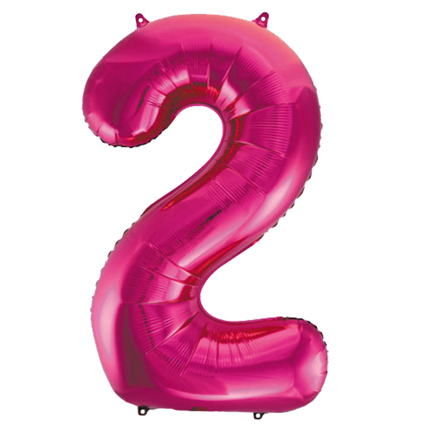 FUNXGO Folienballon - Zahl in Pink - 42 Zoll