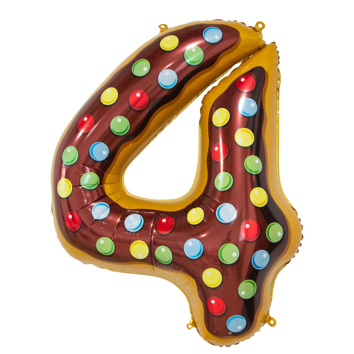 FUNXGO Folienballon - Zahl in Donut - 42 Zoll