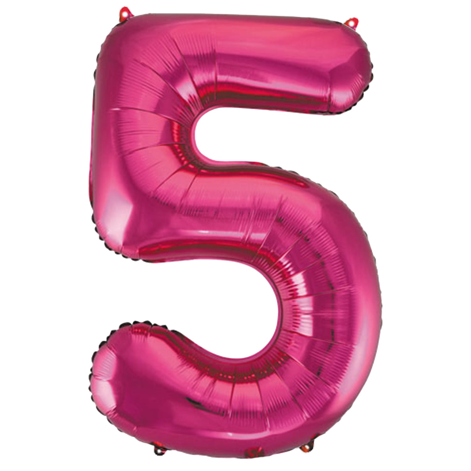 FUNXGO Folienballon - Zahl in Pink - 42 Zoll