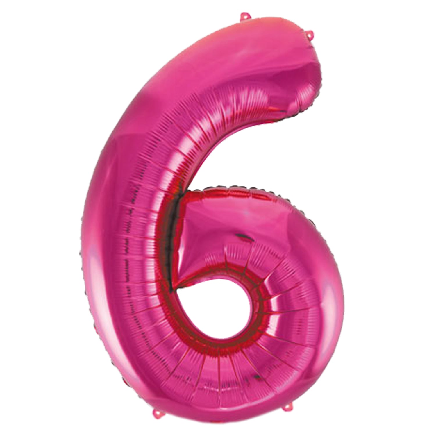 FUNXGO Folienballon - Zahl in Pink - 42 Zoll