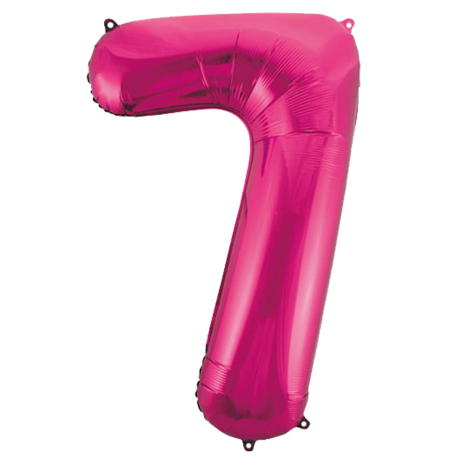 FUNXGO Folienballon - Zahl in Pink - 42 Zoll