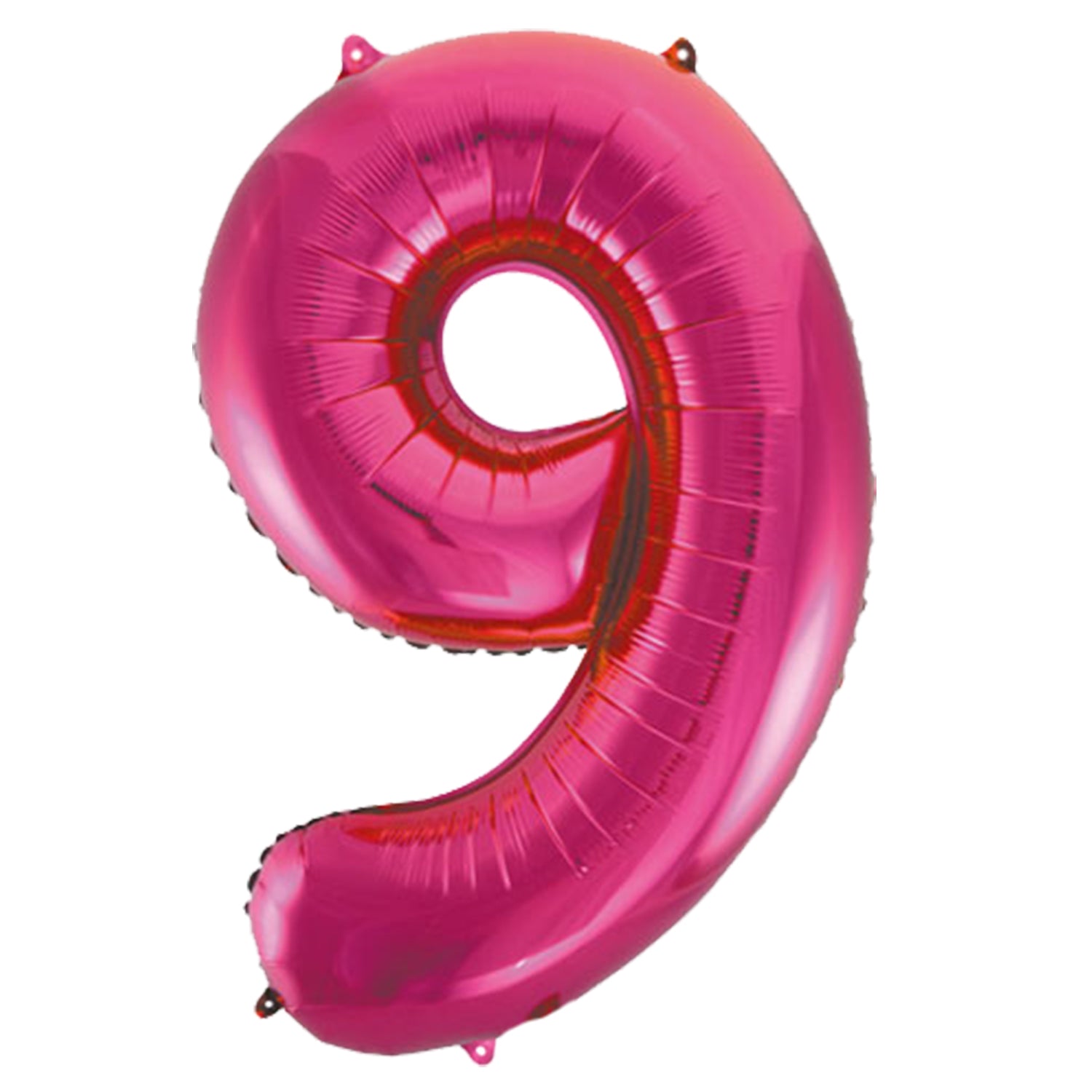 FUNXGO Folienballon - Zahl in Pink - 42 Zoll