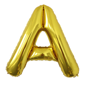 FUNXGO Folienballon Buchstabe in Gold - 42 Zoll