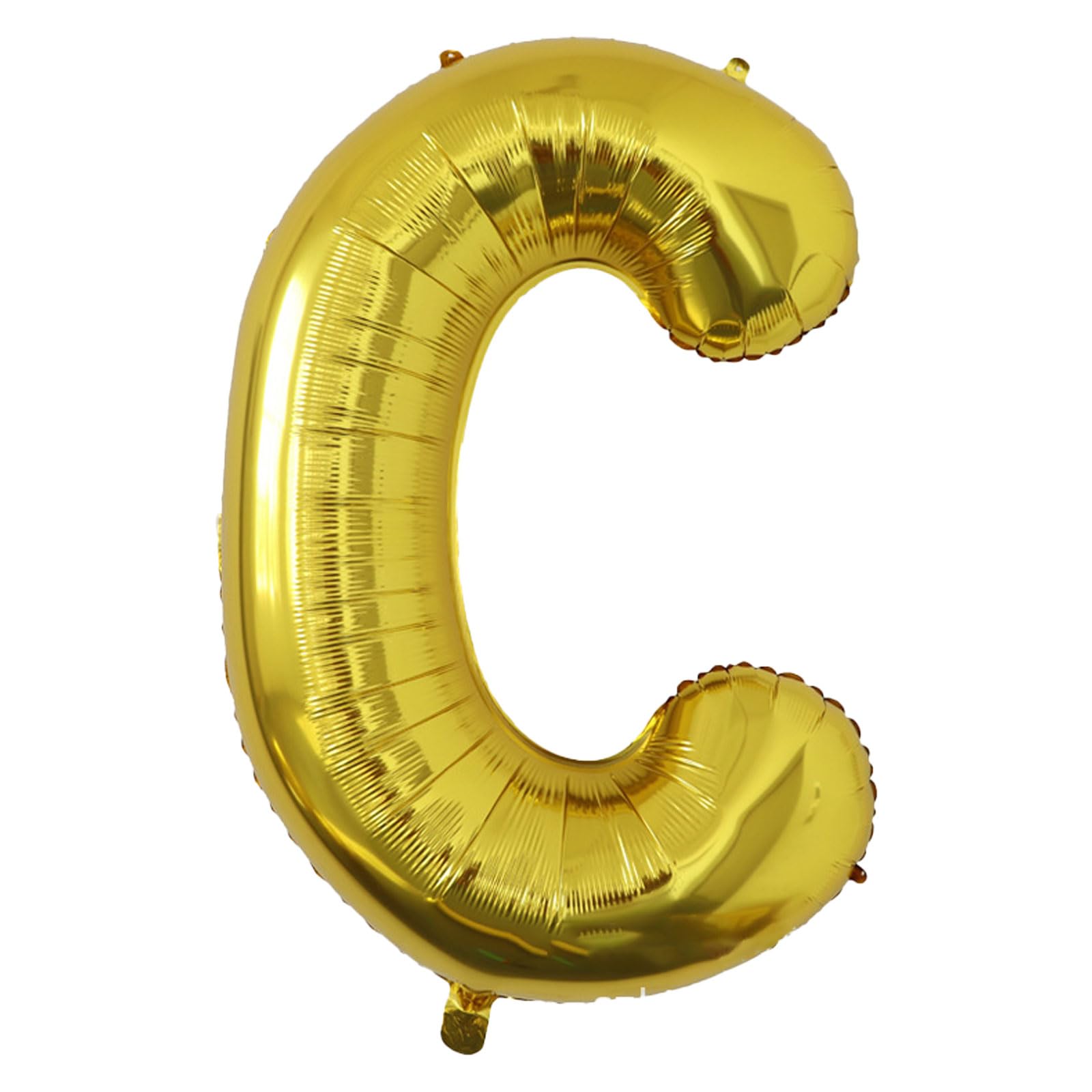 FUNXGO Folienballon Buchstabe in Gold - 42 Zoll
