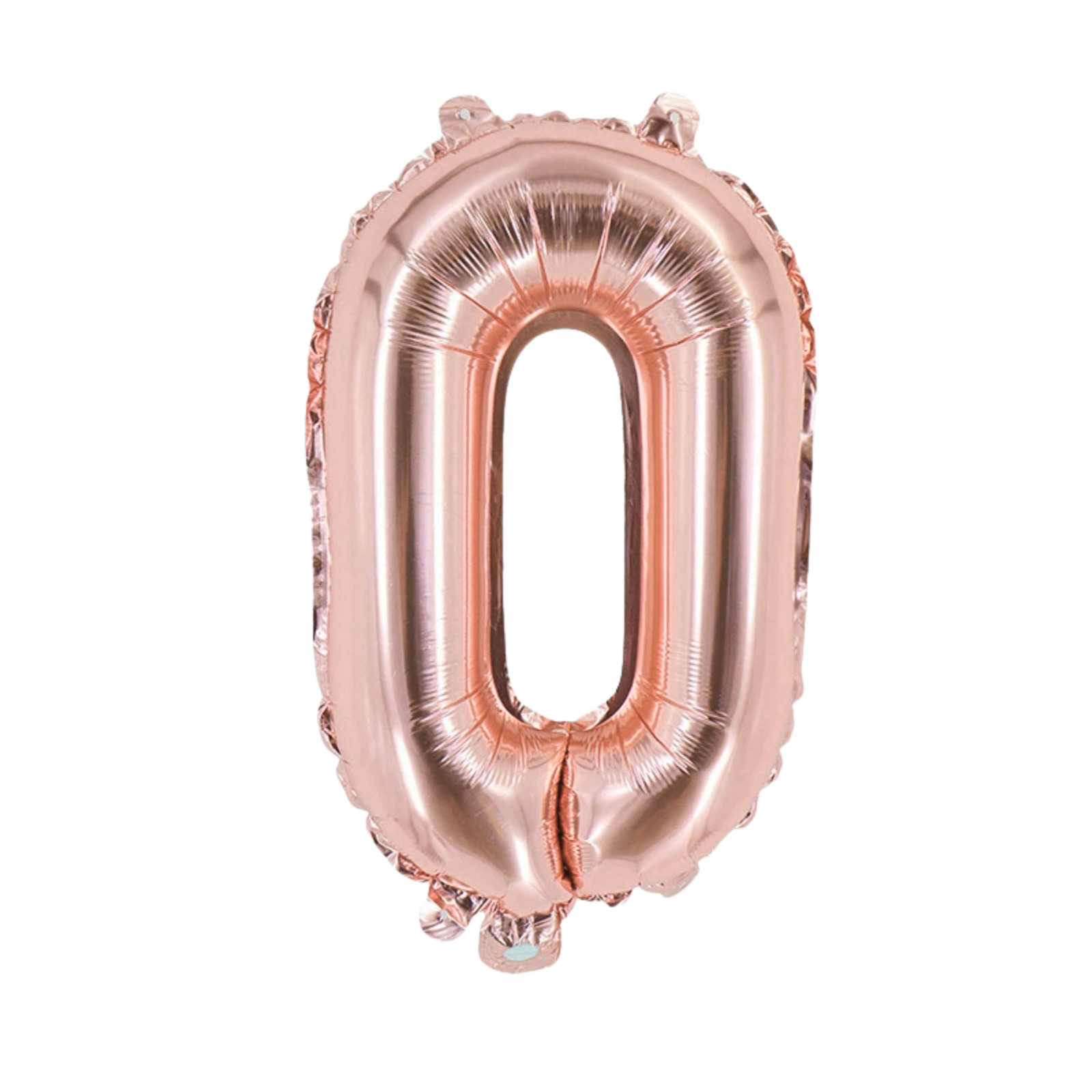FUNXGO Folienballon Zahl  in Rosegold  - 17 Zoll