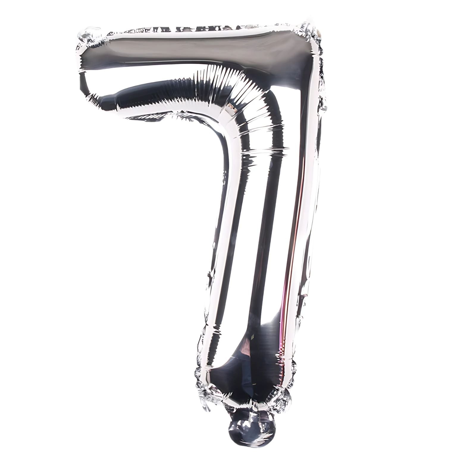 FUNXGO Folienballon Zahl  in Silber  - 17 Zoll