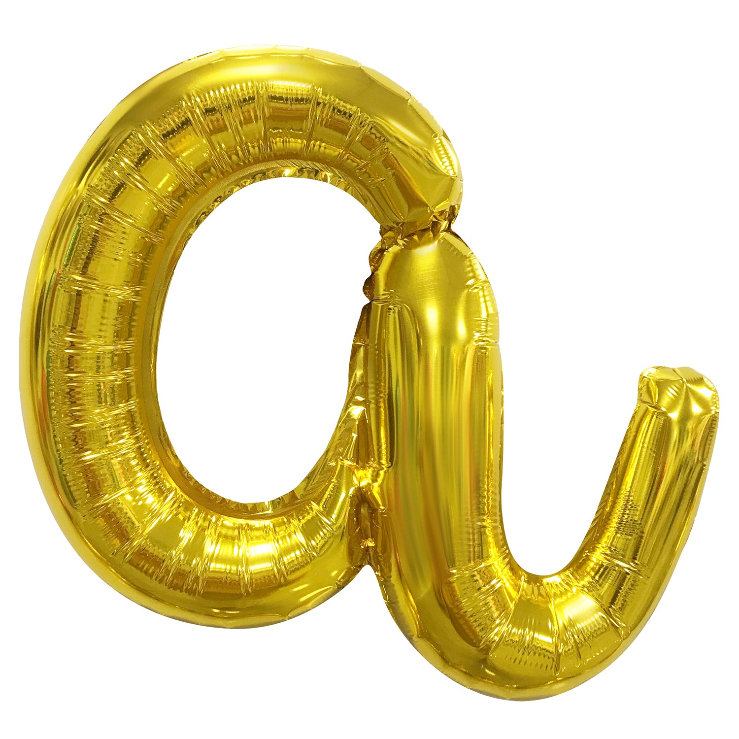 FUNXGO Folienballon Buchstabe in gold - 17 Zoll