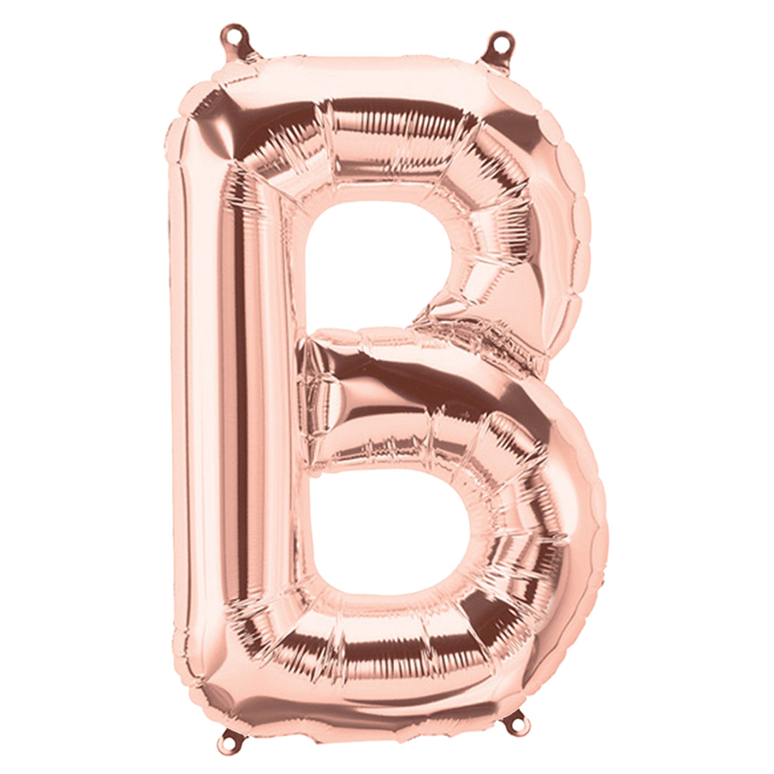 FUNXGO Folienballon Buchstabe in Rosegold - 17 Zoll