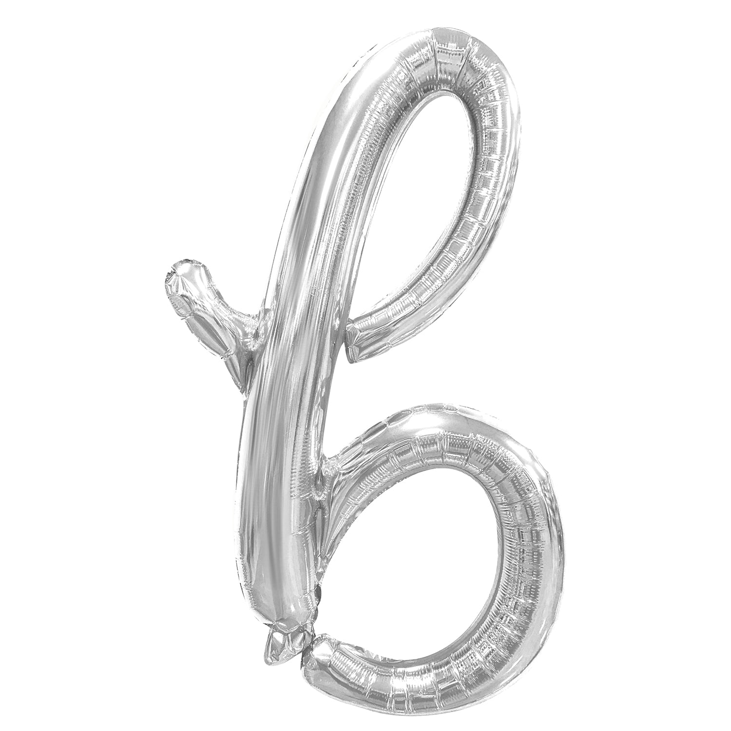 FUNXGO Folienballon Buchstabe in Silber - 17 Zoll