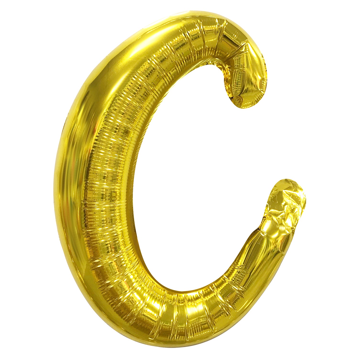 FUNXGO Folienballon Buchstabe in gold - 17 Zoll