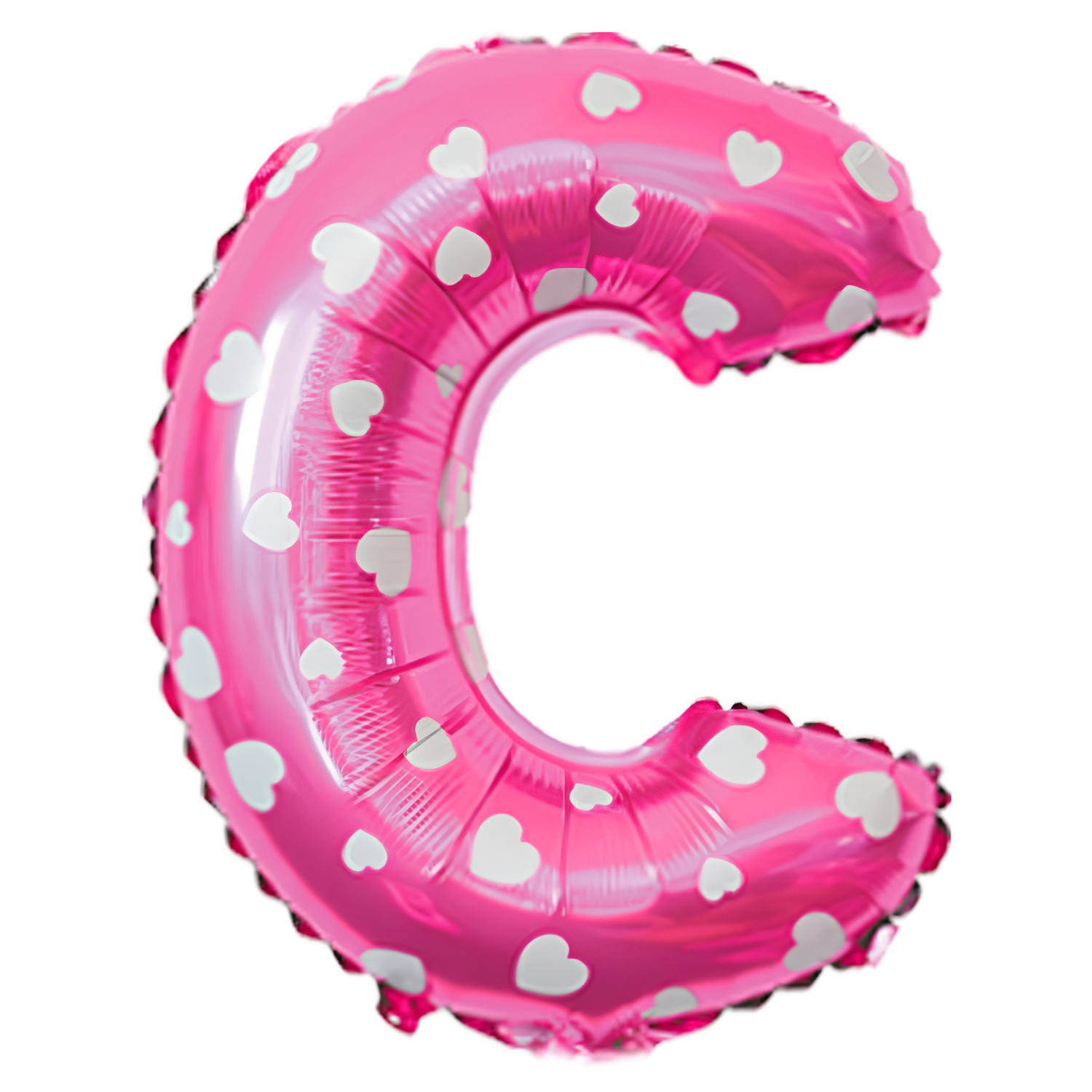 FUNXGO Folienballon Buchstabe in Rosa - 17 Zoll