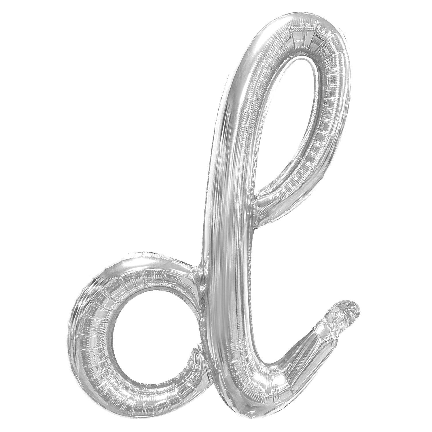 FUNXGO Folienballon Buchstabe in Silber - 17 Zoll