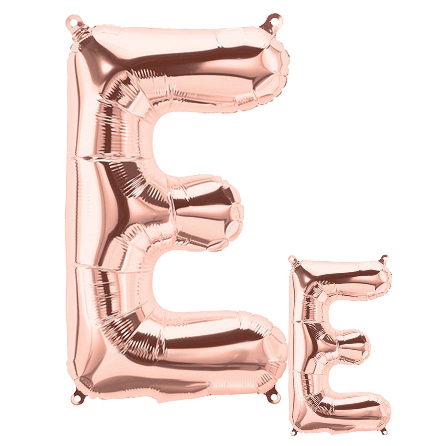 FUNXGO Folienballon Buchstaben in Rosagold Set - 17 Zoll und 42 Zoll