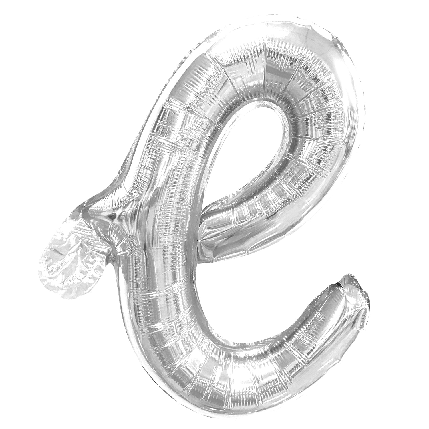 FUNXGO Folienballon Buchstabe in Silber - 17 Zoll