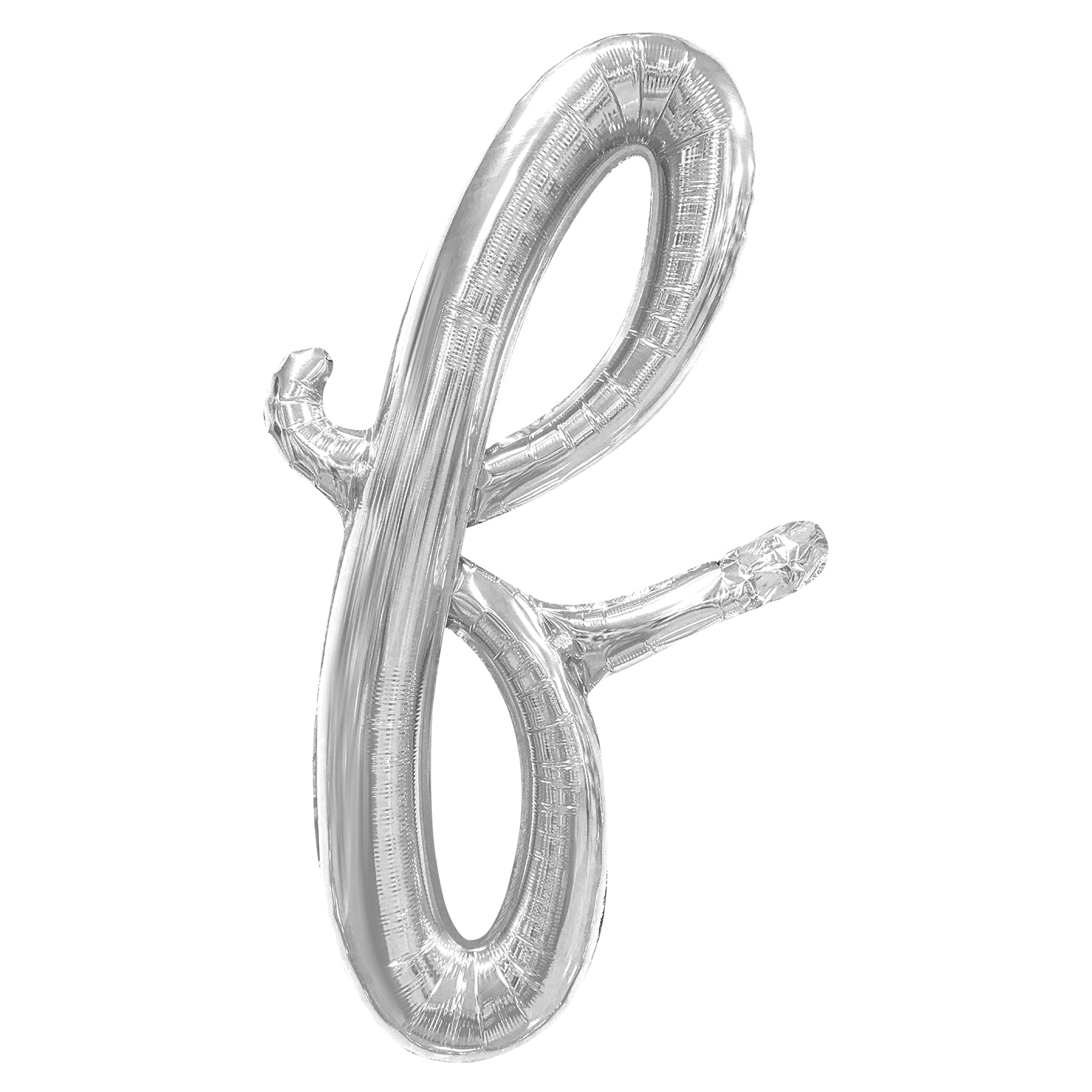 FUNXGO Folienballon Buchstabe in Silber - 17 Zoll