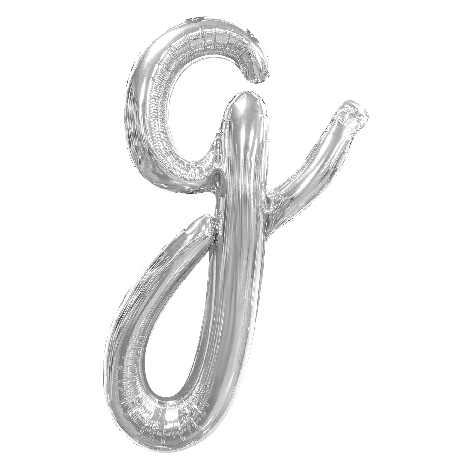 FUNXGO Folienballon Buchstabe in Silber - 17 Zoll