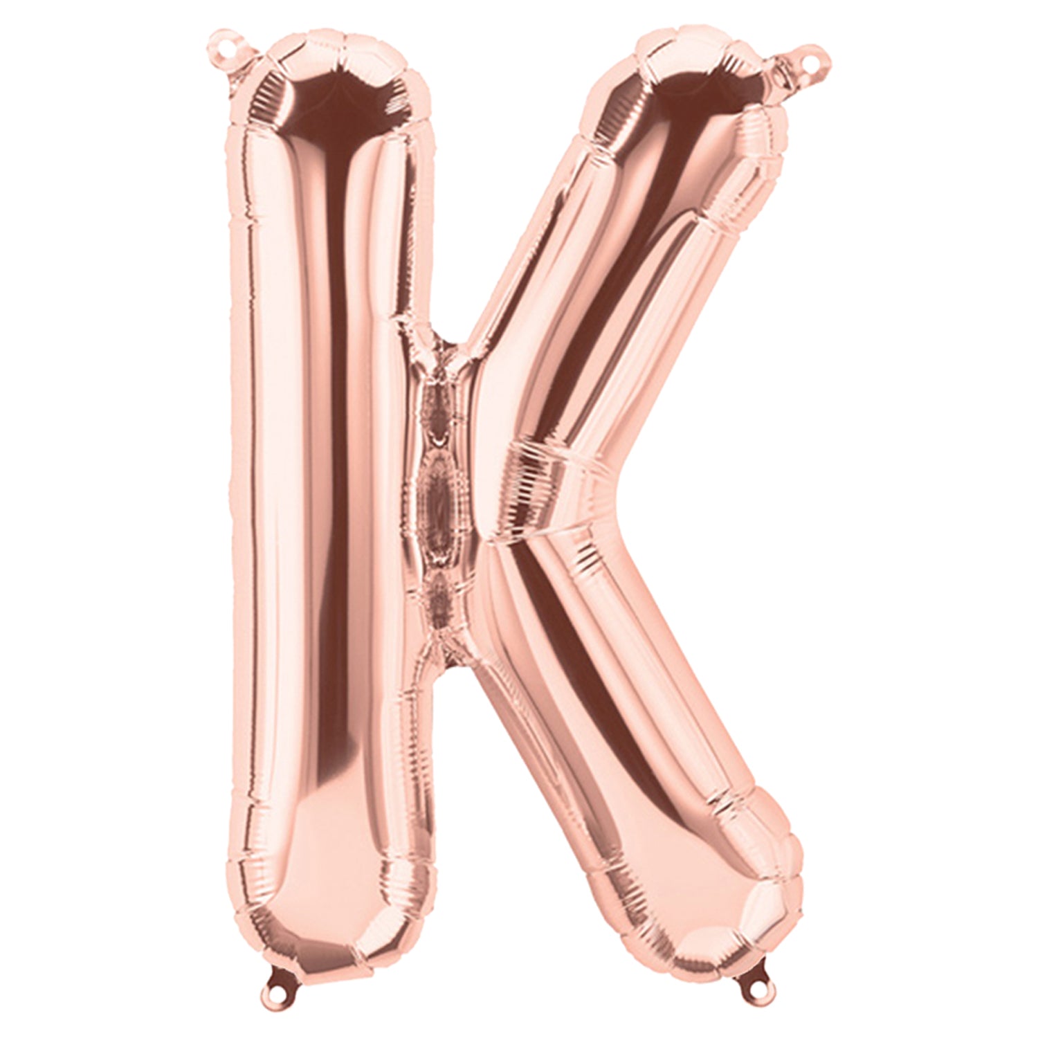 FUNXGO Folienballon Buchstabe in Rosegold - 17 Zoll