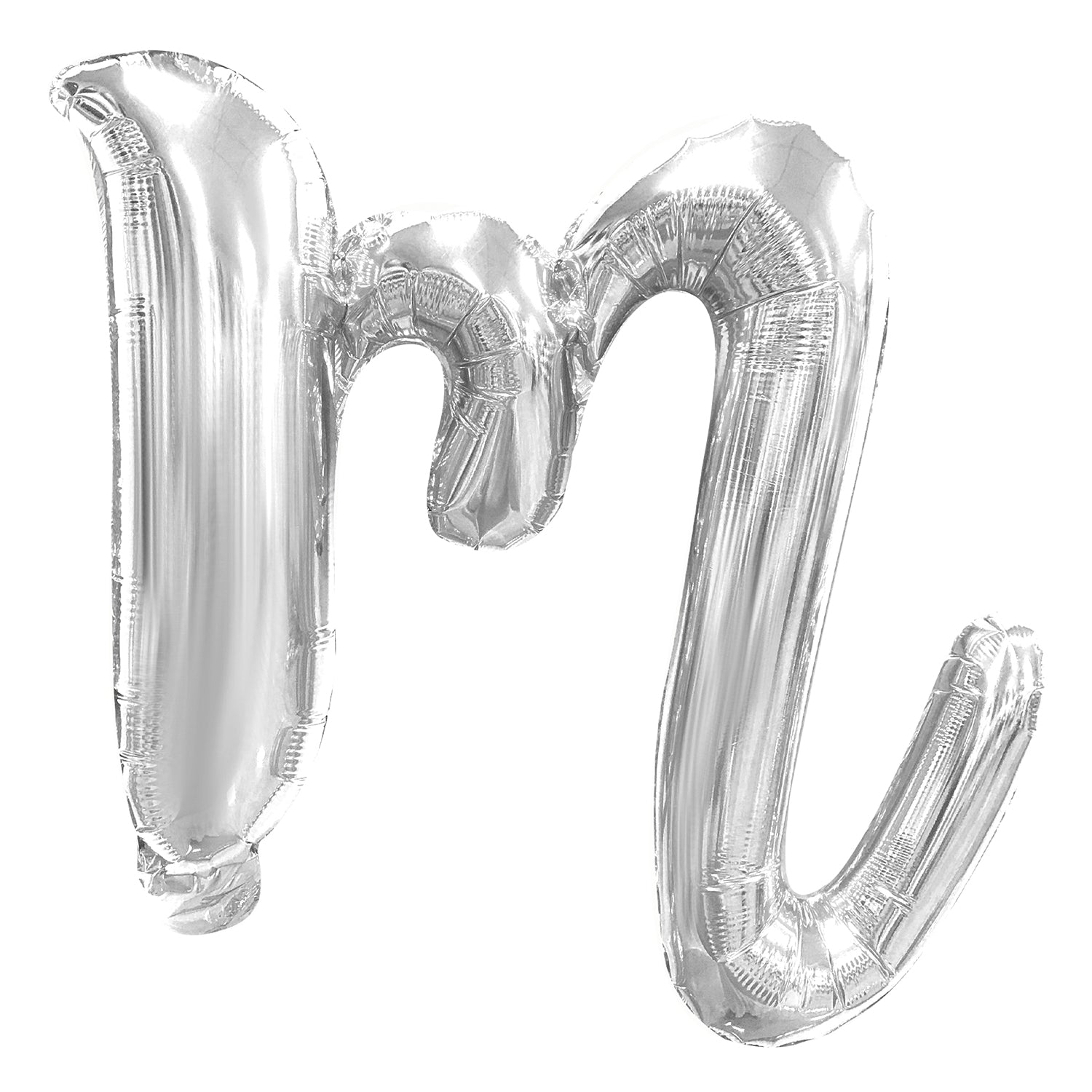 FUNXGO Folienballon Buchstabe in Silber - 17 Zoll