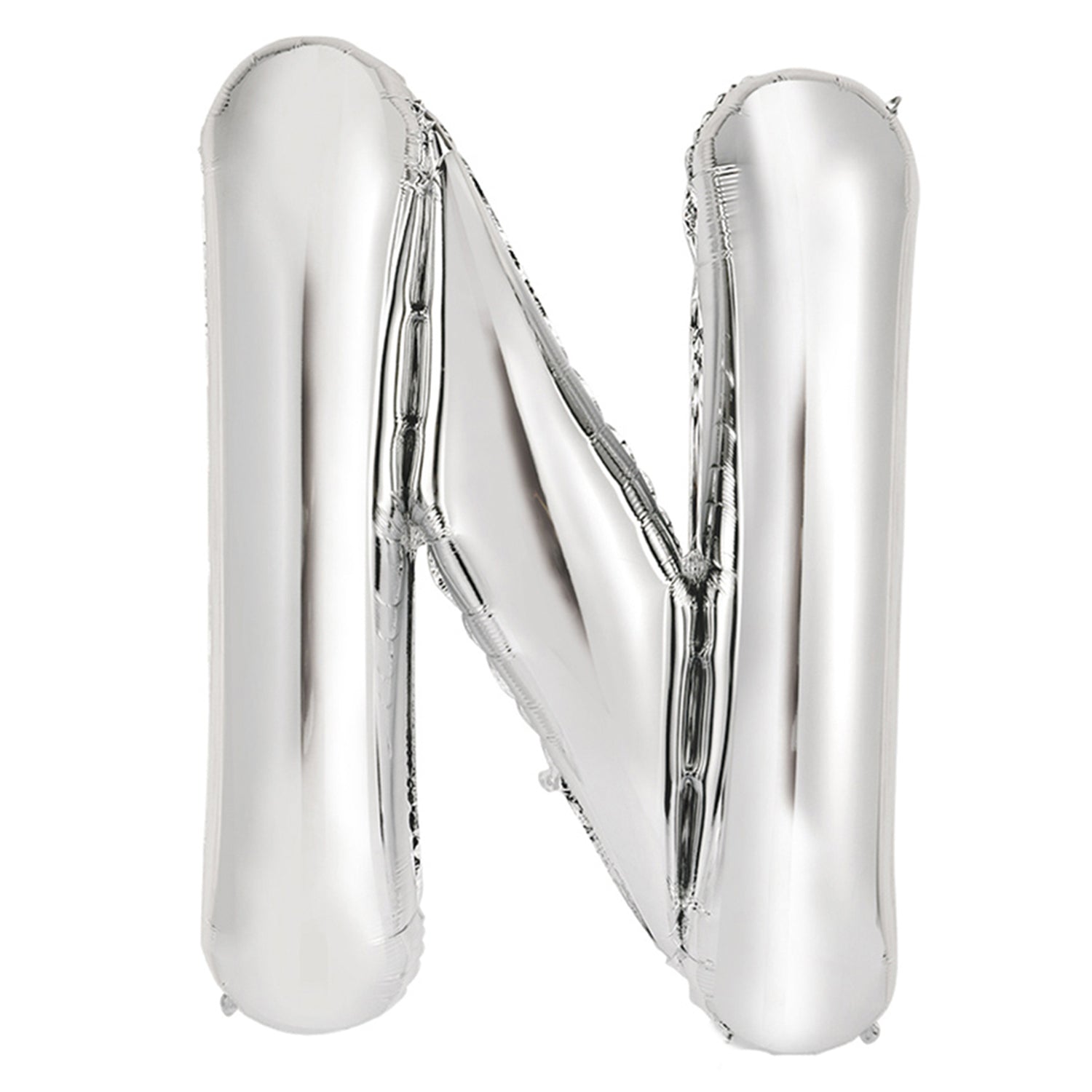 FUNXGO Folienballon Buchstabe in Silber - 42 Zoll