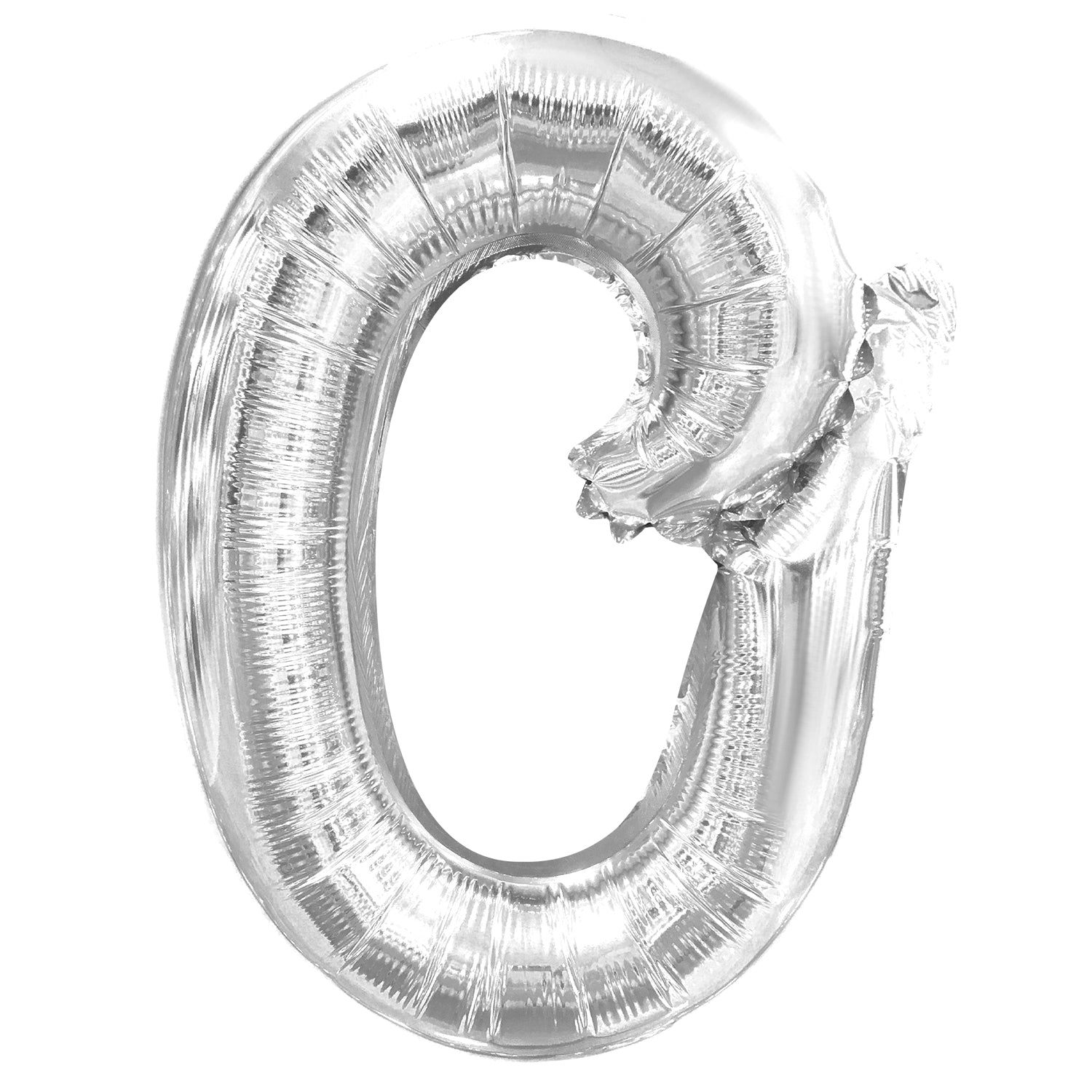 FUNXGO Folienballon Buchstabe in Silber - 17 Zoll