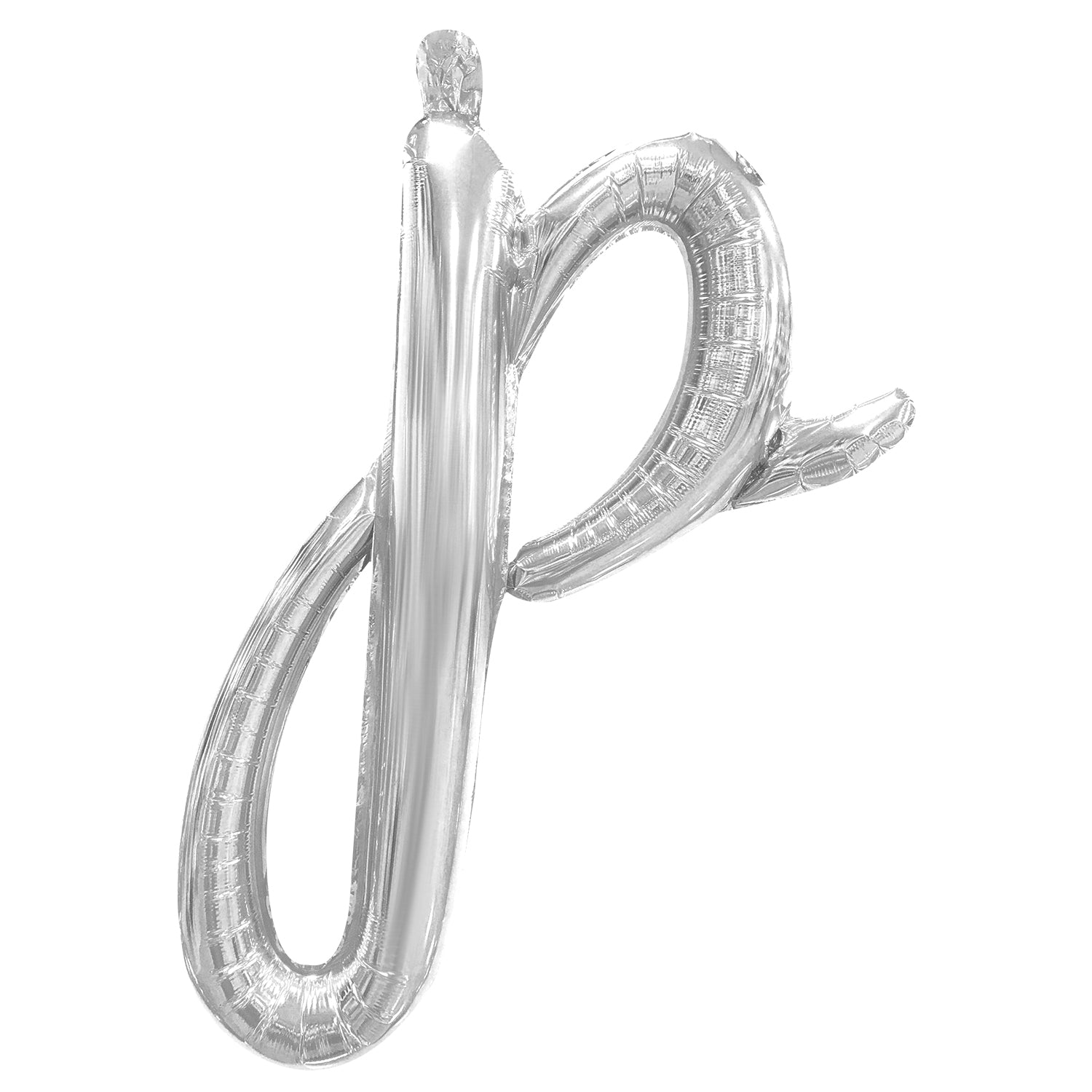 FUNXGO Folienballon Buchstabe in Silber - 17 Zoll