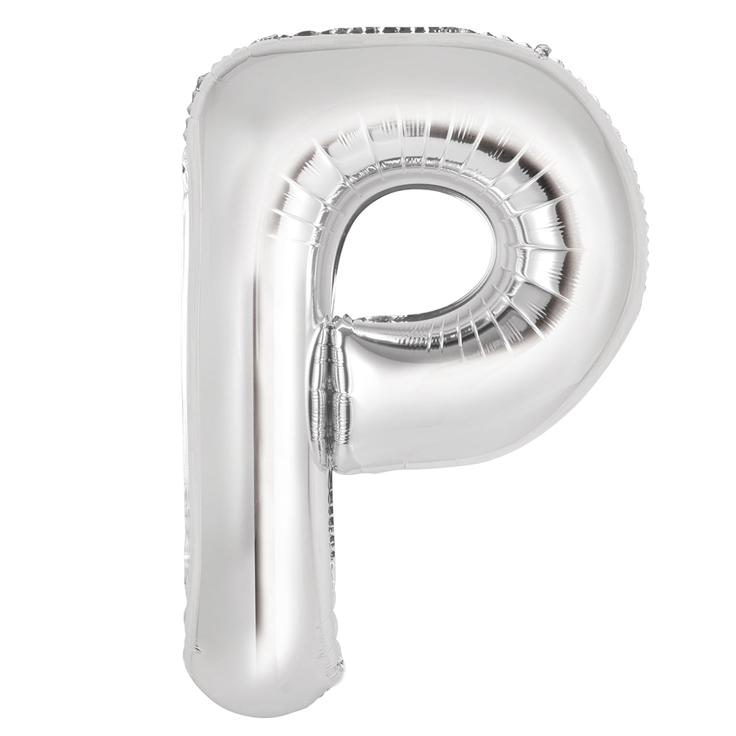 FUNXGO Folienballon Buchstabe in Silber - 42 Zoll