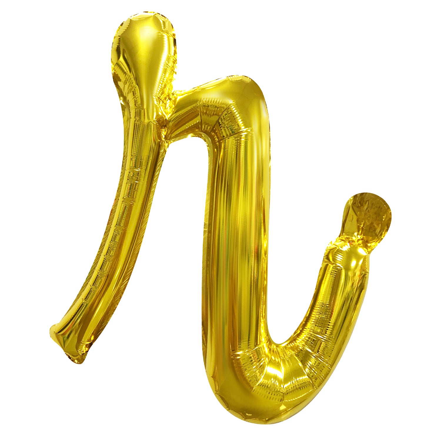 FUNXGO Folienballon Buchstabe in gold - 17 Zoll