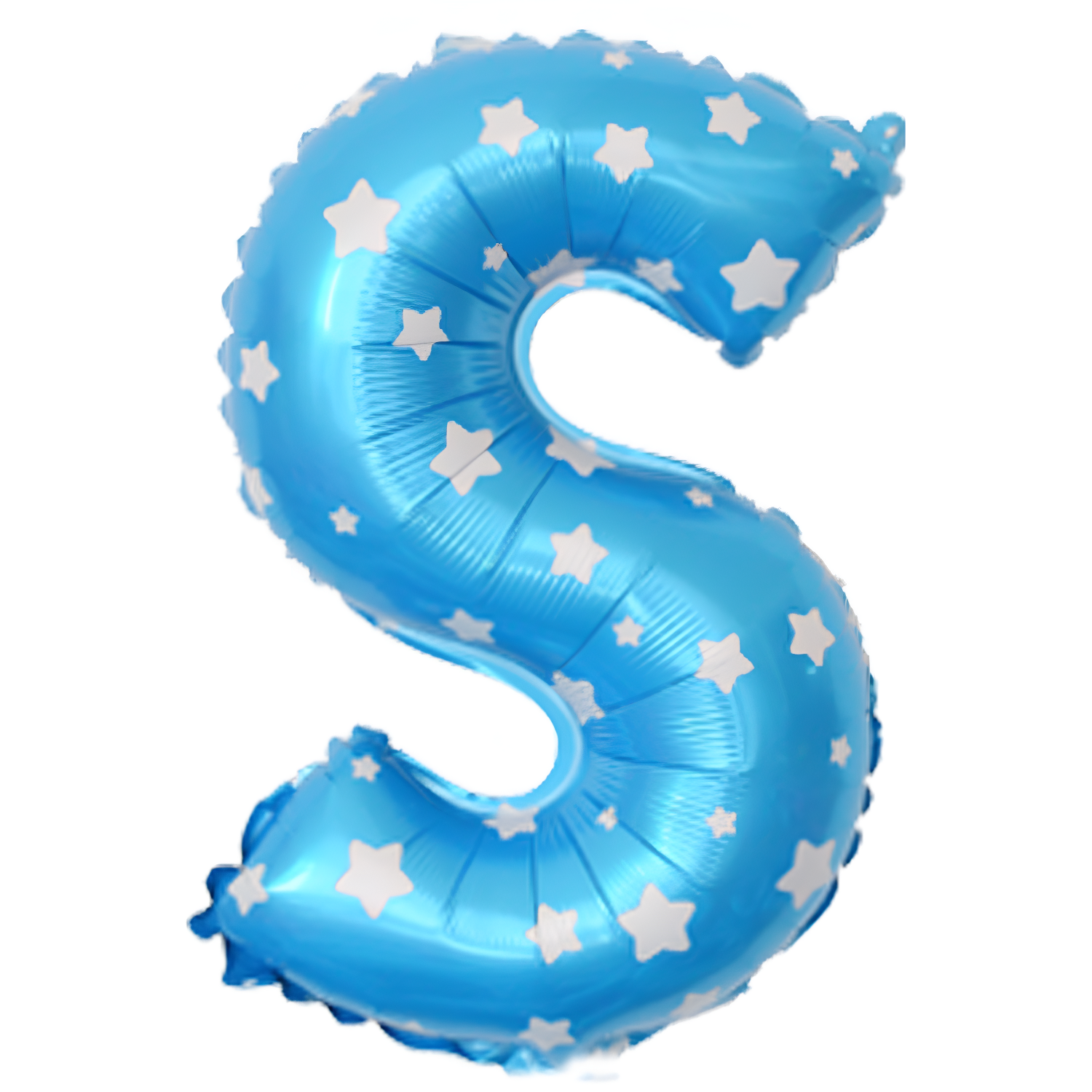 FUNXGO Folienballon Buchstabe in Blau - 17 Zoll