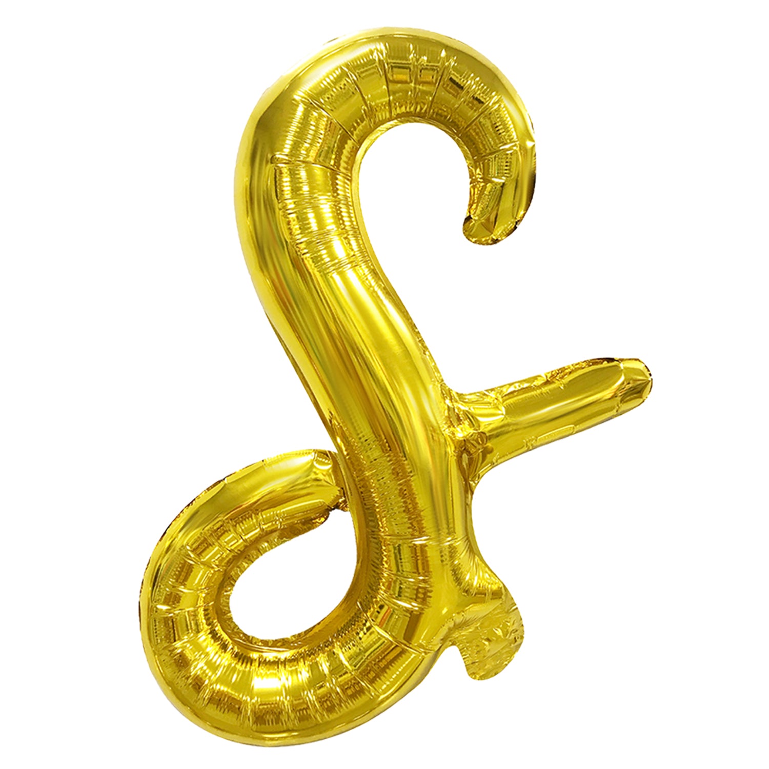 FUNXGO Folienballon Buchstabe in gold - 17 Zoll