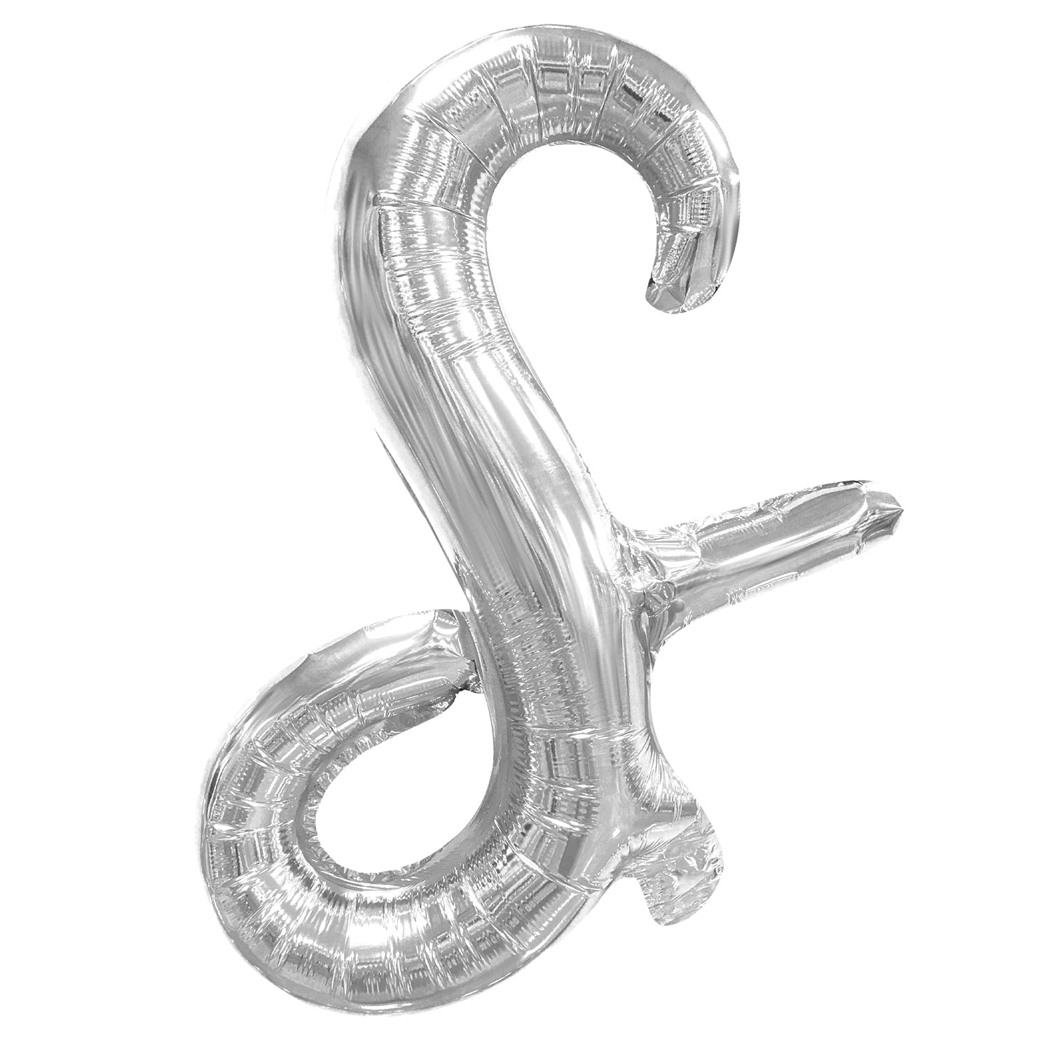FUNXGO Folienballon Buchstabe in Silber - 17 Zoll
