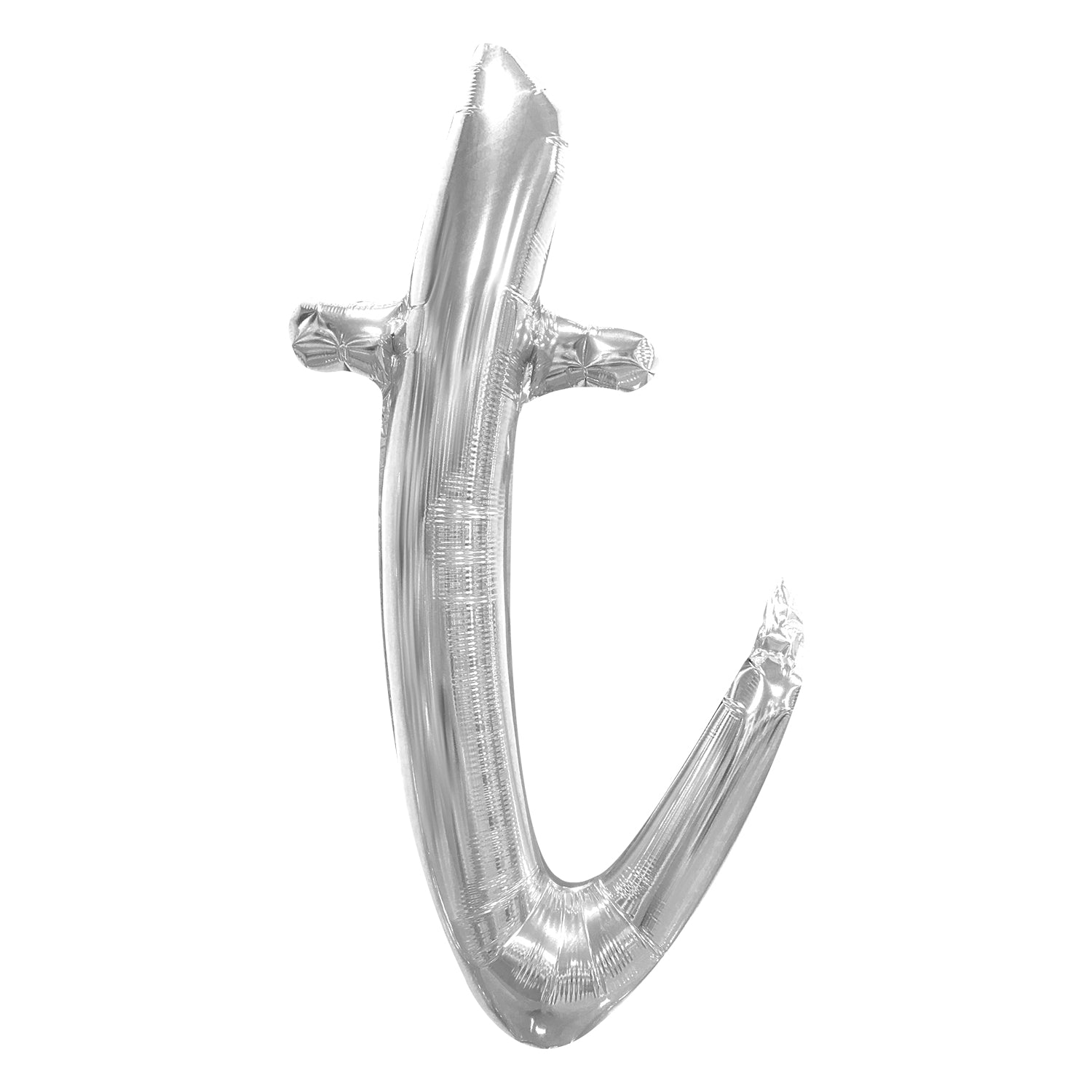 FUNXGO Folienballon Buchstabe in Silber - 17 Zoll