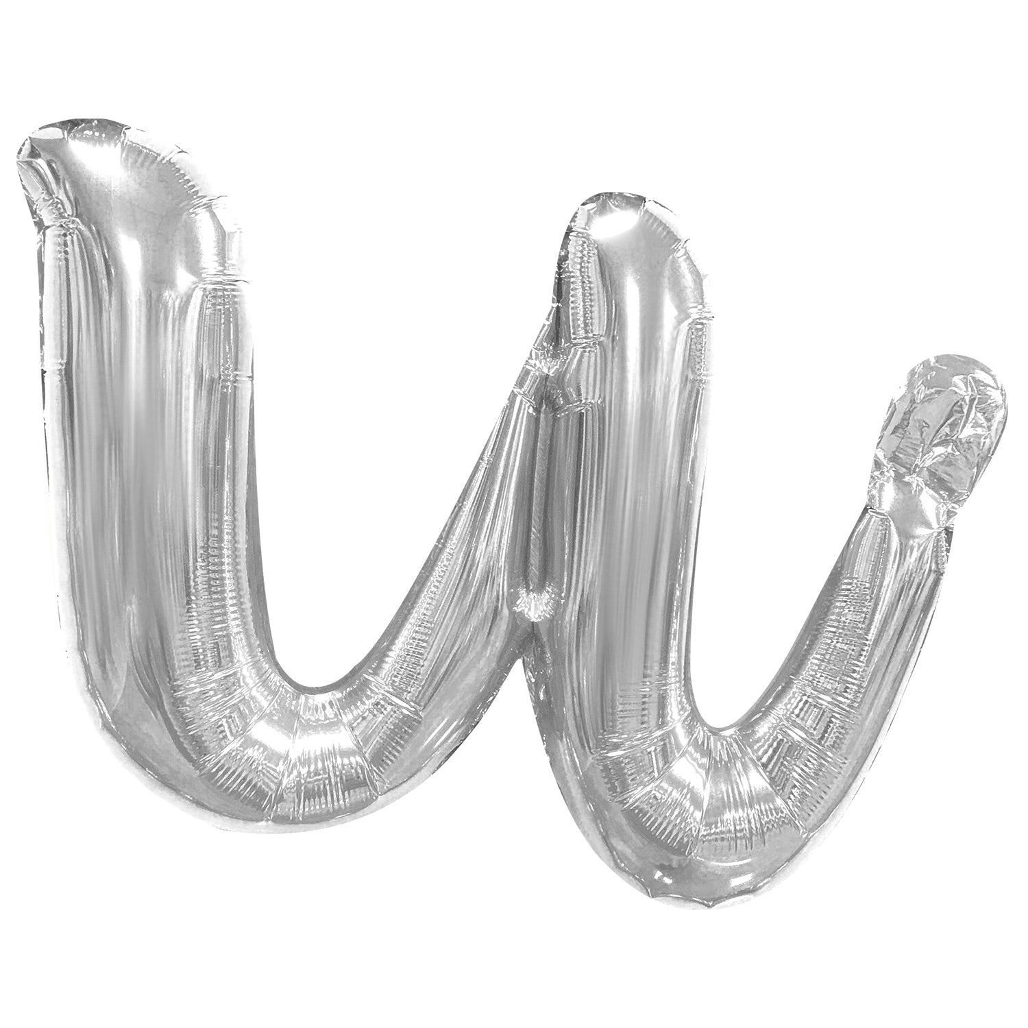 FUNXGO Folienballon Buchstabe in Silber - 17 Zoll
