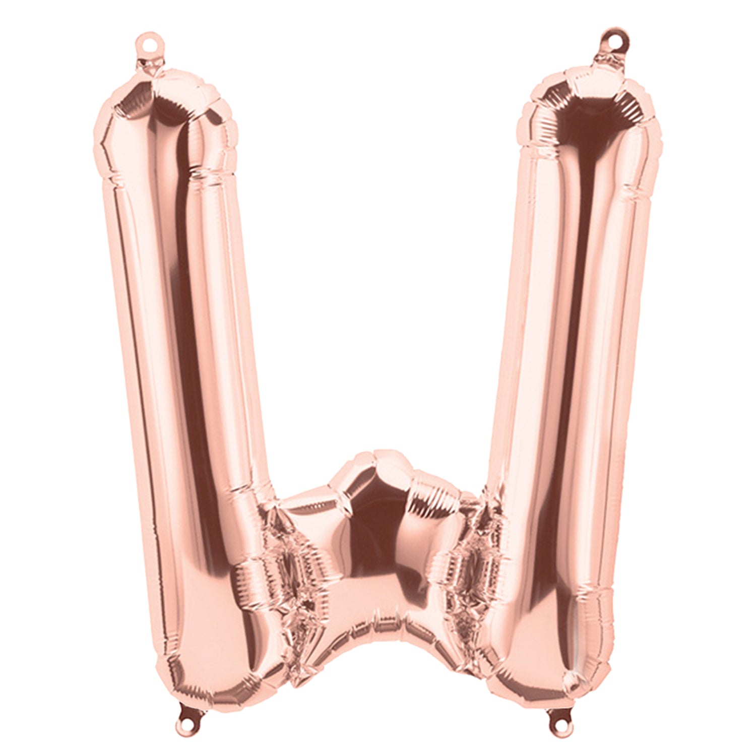 FUNXGO Folienballon Buchstabe in Rosegold - 17 Zoll