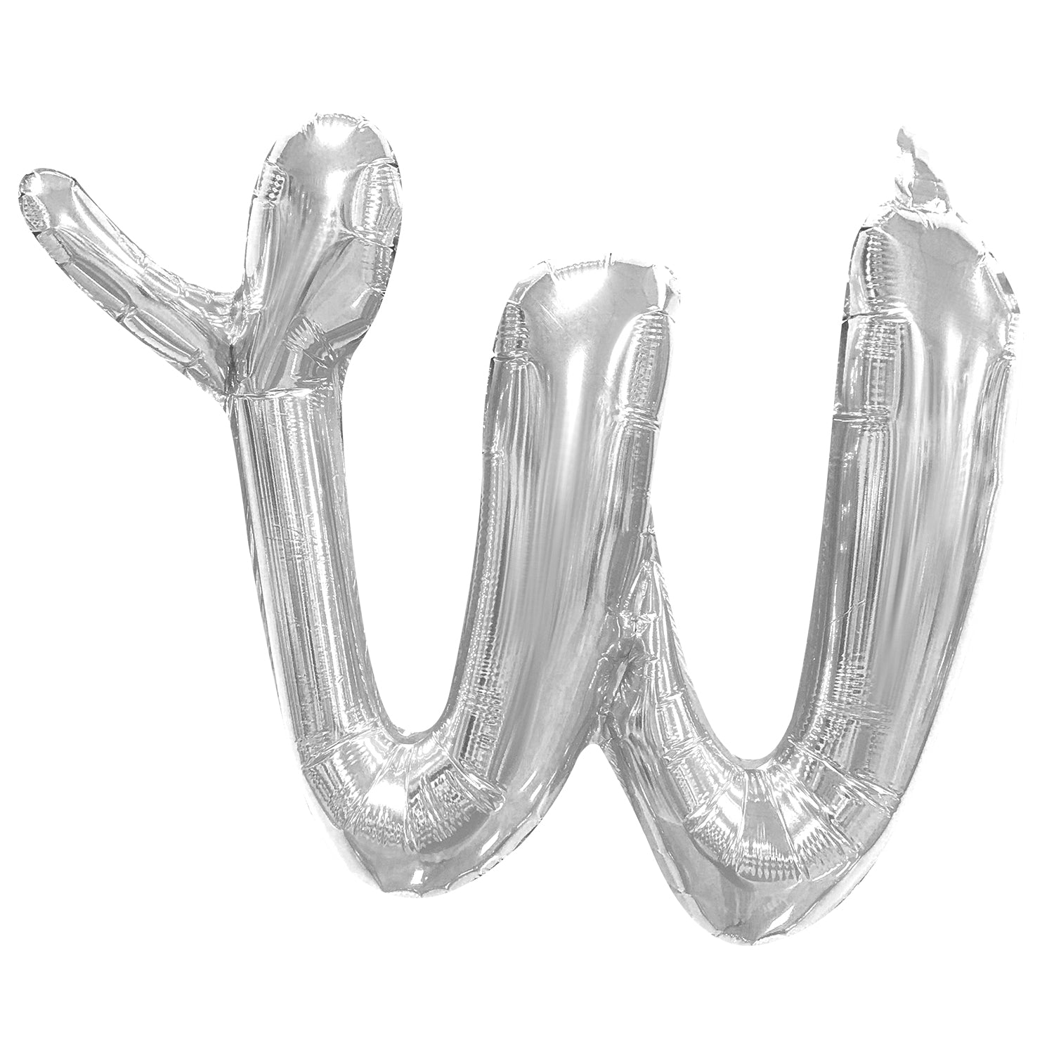 FUNXGO Folienballon Buchstabe in Silber - 17 Zoll