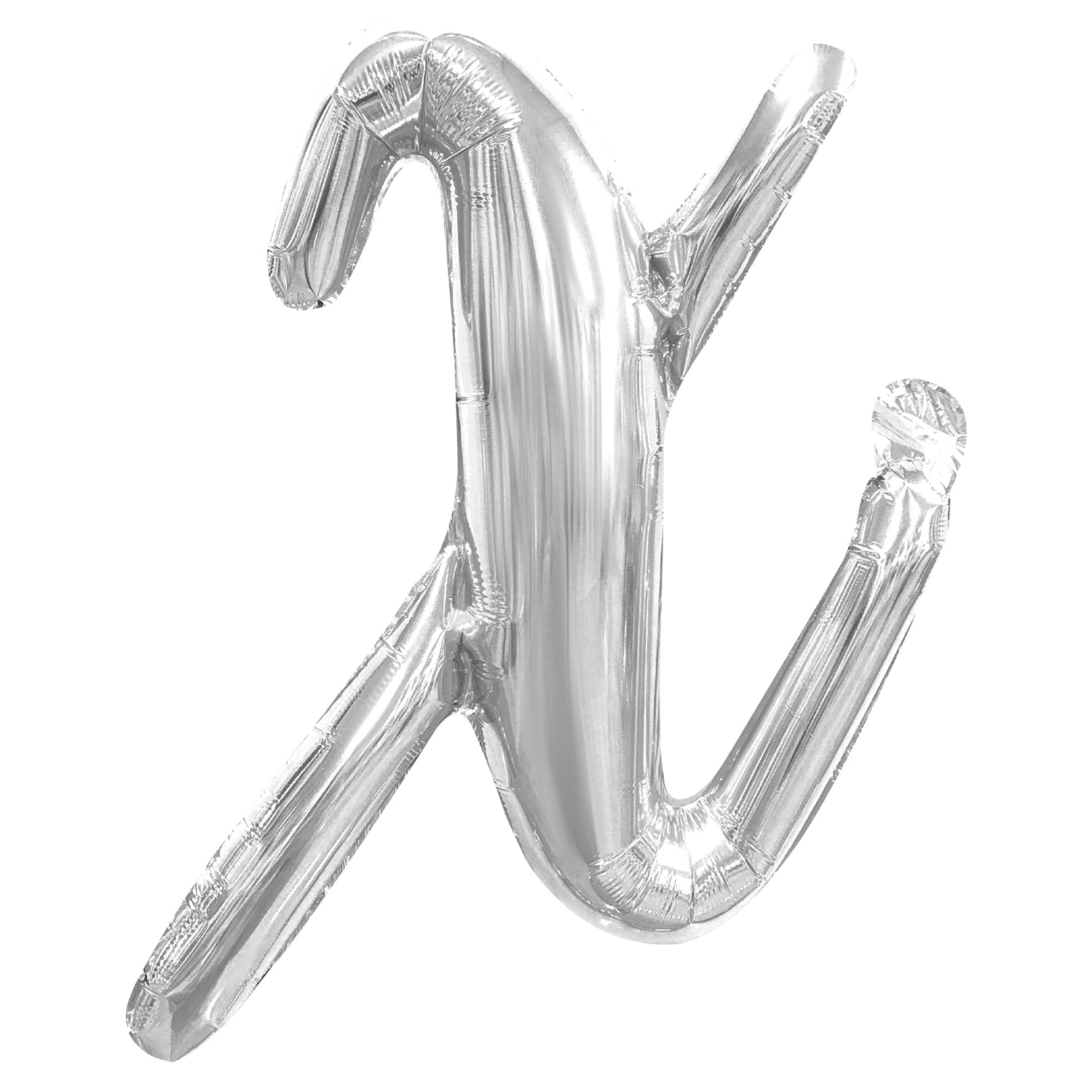 FUNXGO Folienballon Buchstabe in Silber - 17 Zoll