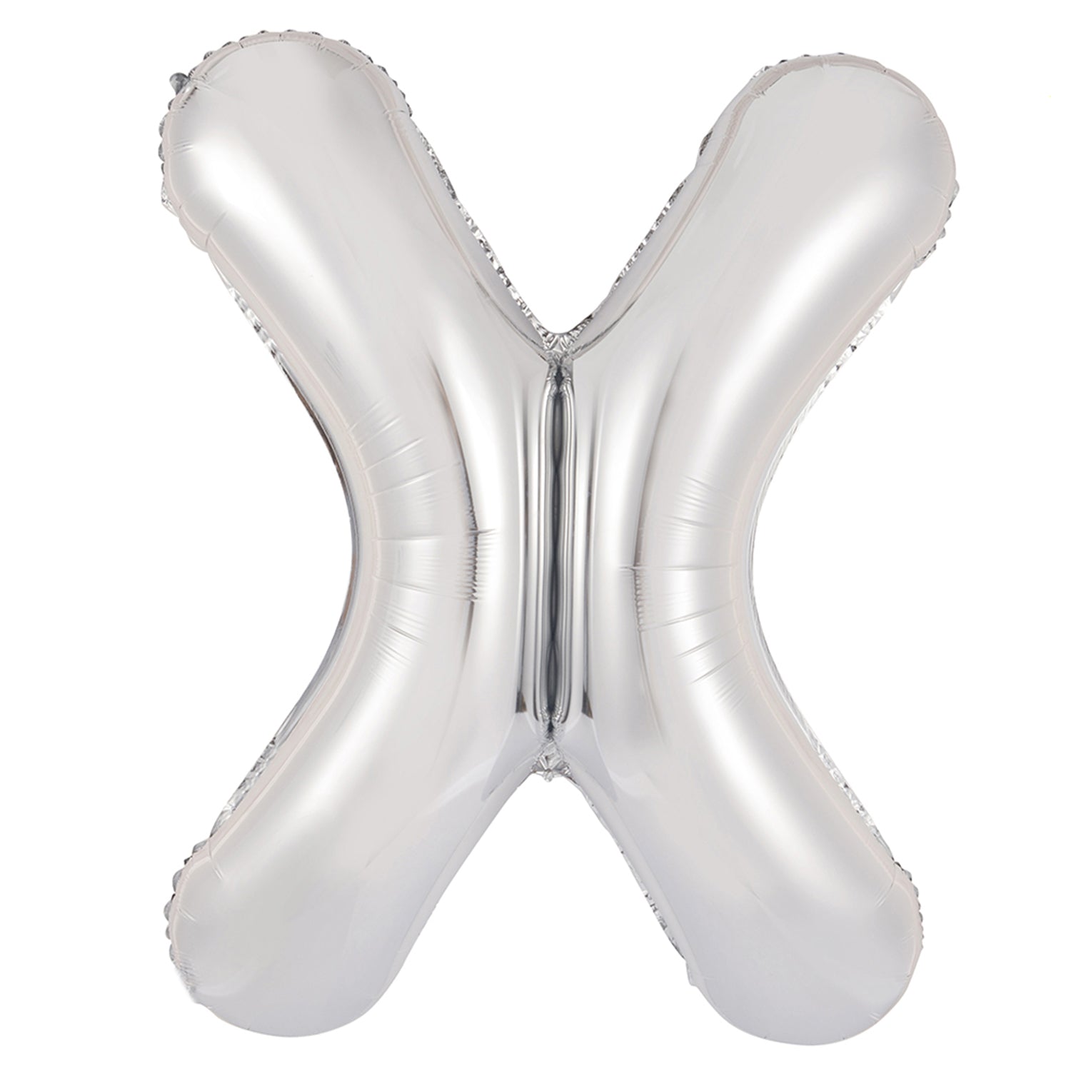 FUNXGO Folienballon Buchstabe in Silber - 42 Zoll