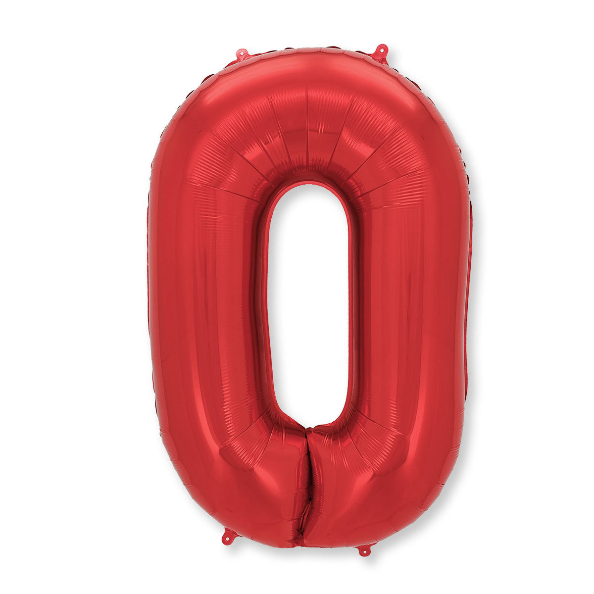 FUNXGO Folienballon - Zahl in Rot - 42 Zoll