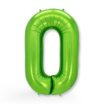 FUNXGO Folienballon - Zahl in Grün - 42 Zoll