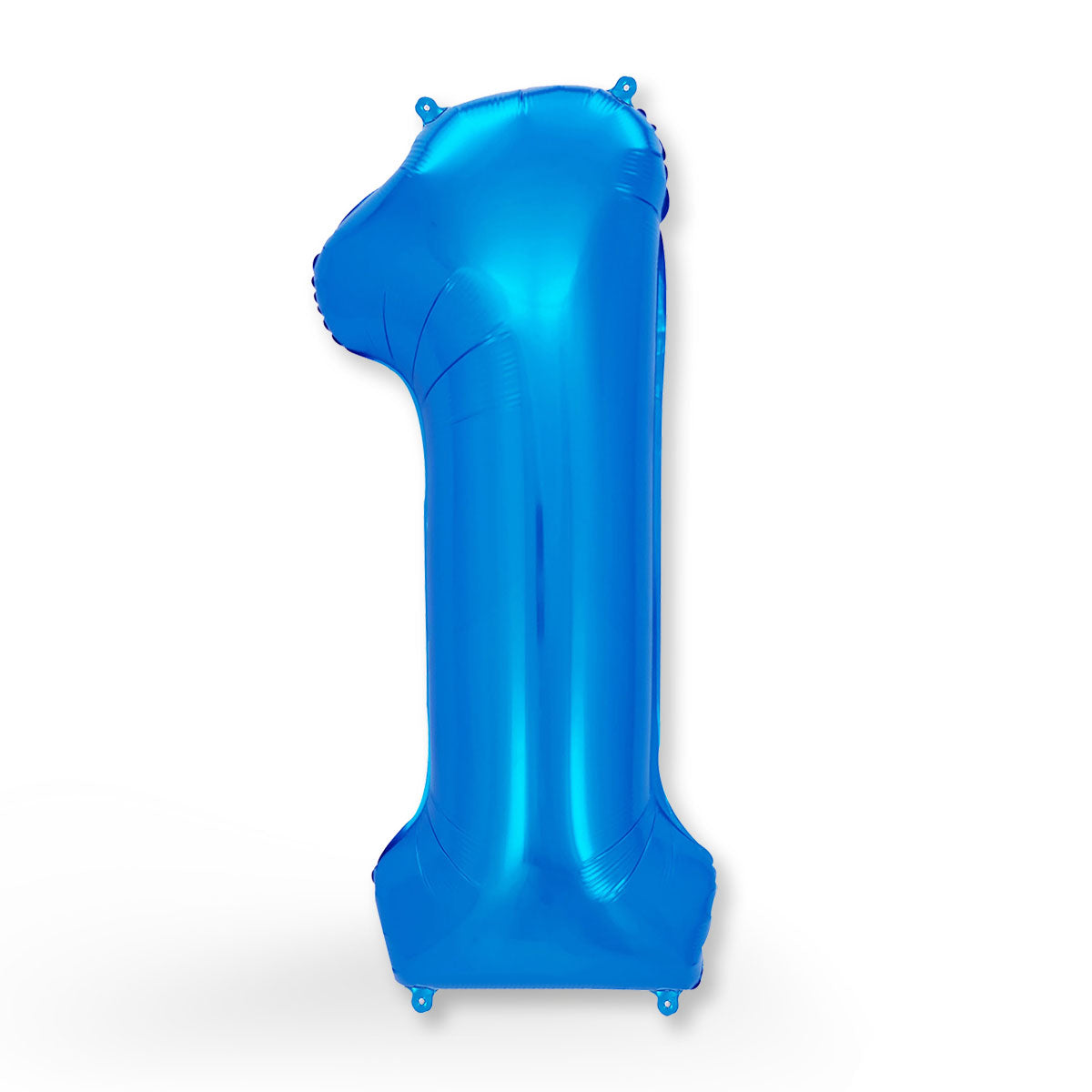 FUNXGO Folienballon - Zahl in Blau - 42 Zoll