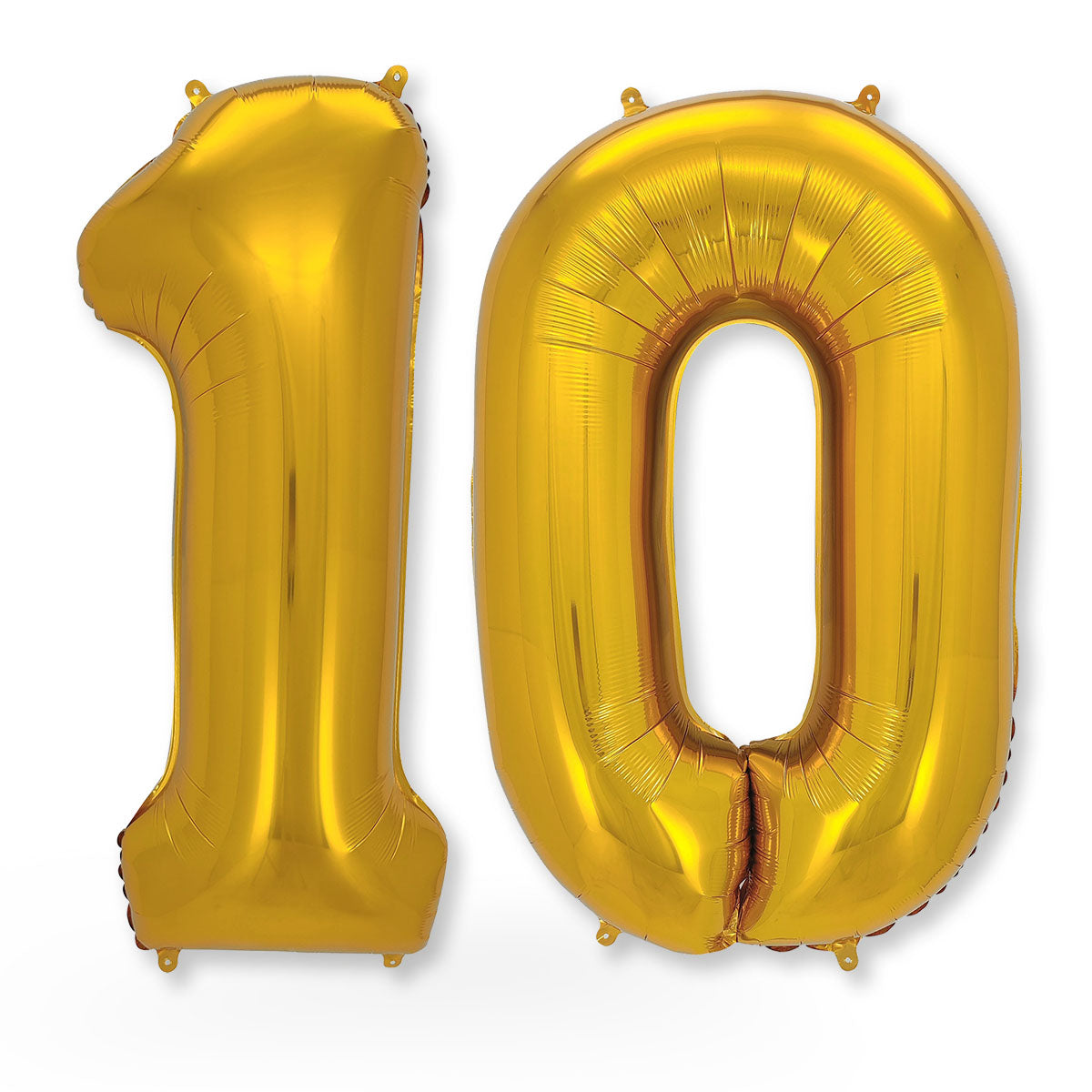 FUNXGO Folienballon - Zahl in Gold - 42 Zoll