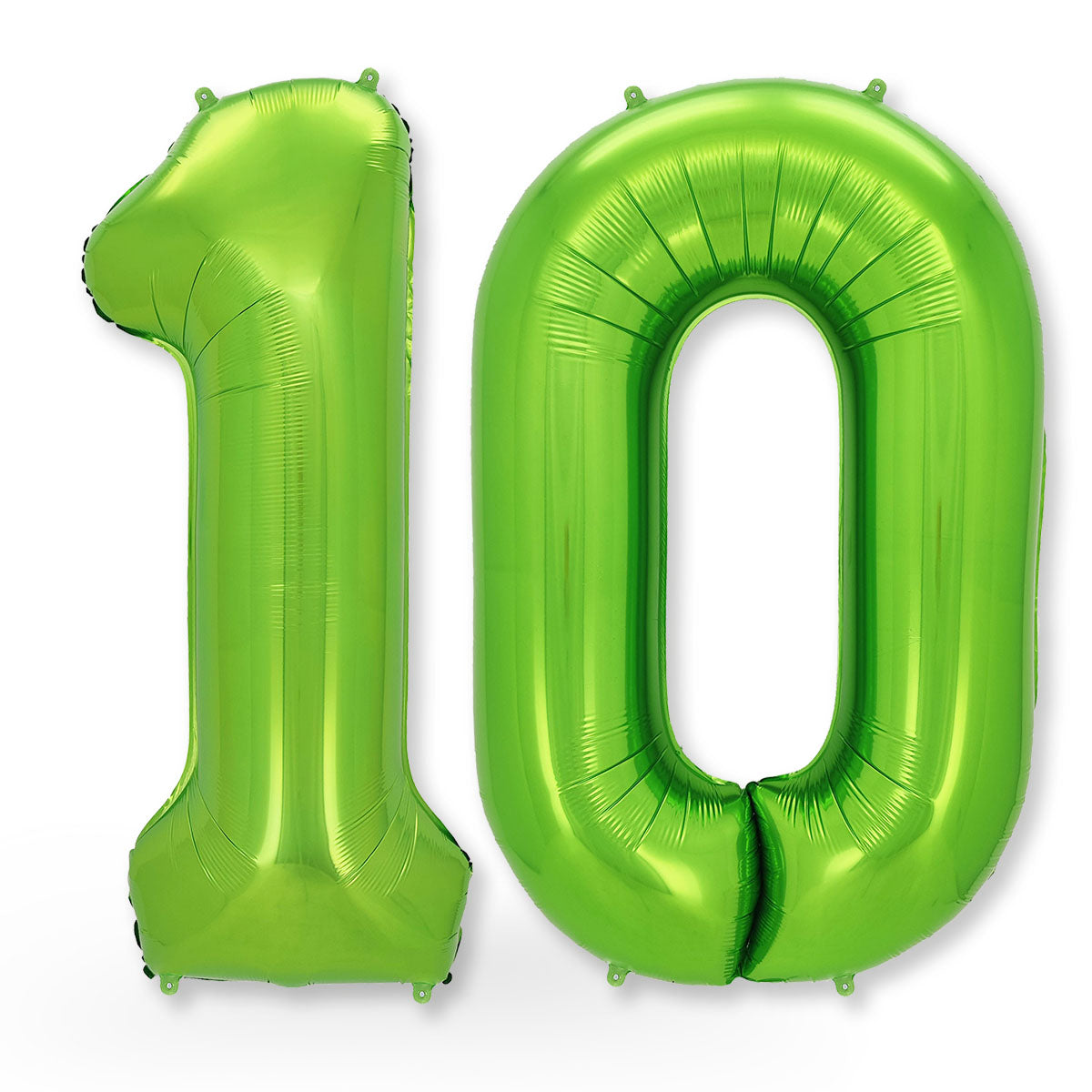 FUNXGO Folienballon - Zahl in Grün - 42 Zoll