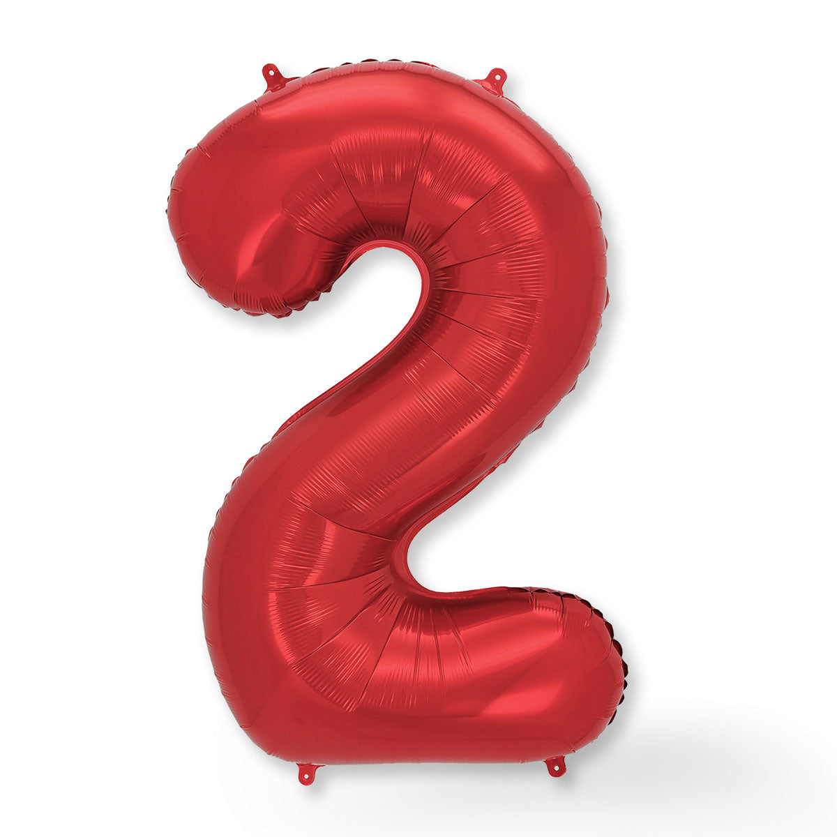 FUNXGO Folienballon - Zahl in Rot - 42 Zoll