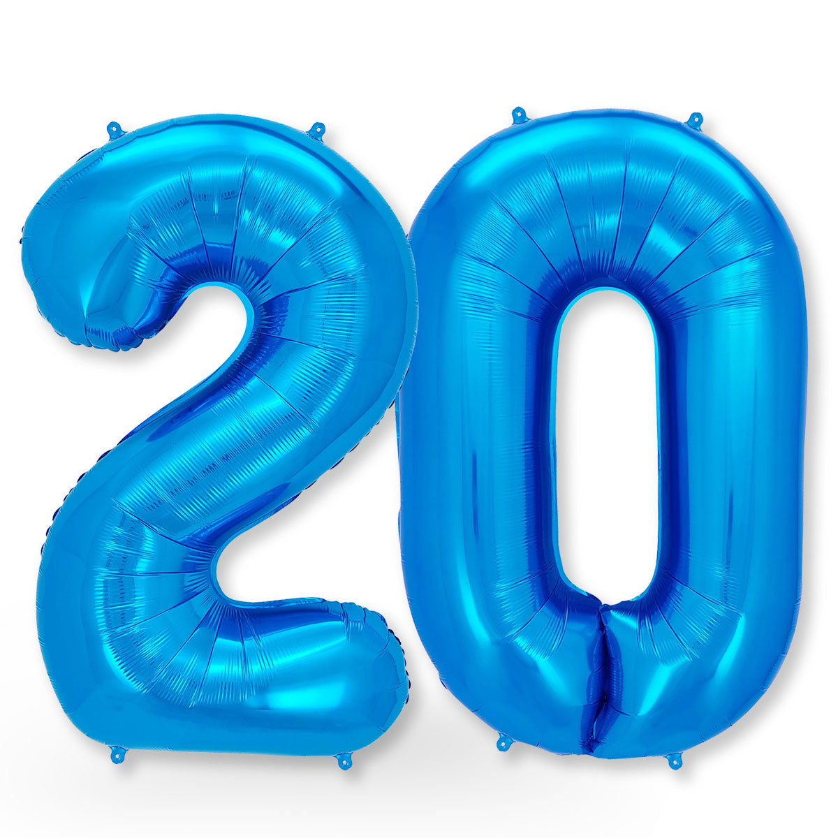 FUNXGO Folienballon - Zahl in Blau - 42 Zoll