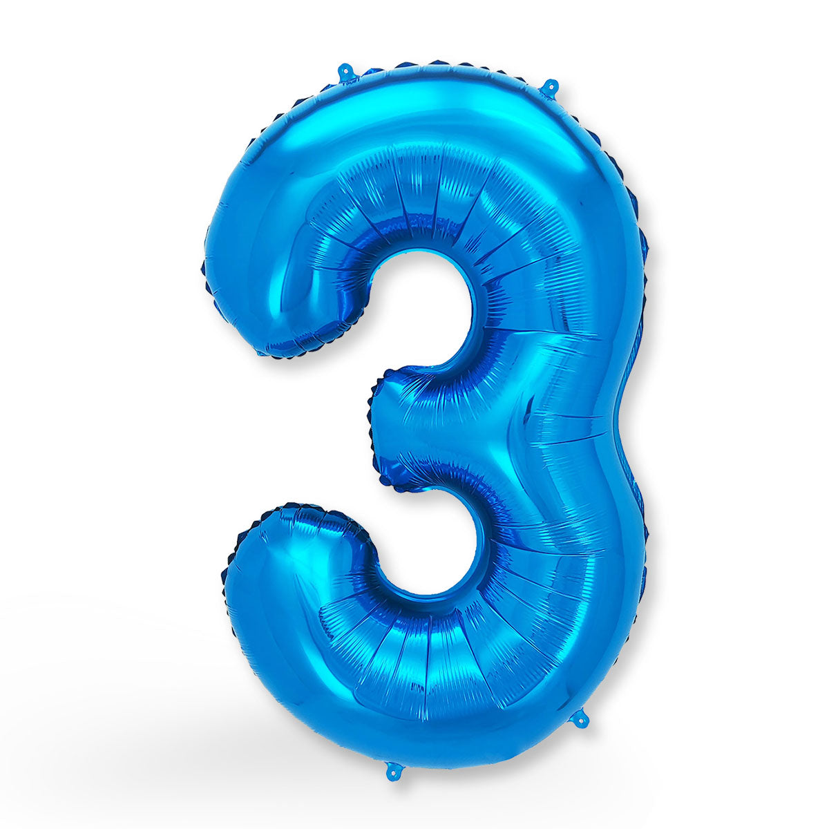FUNXGO Folienballon - Zahl in Blau - 42 Zoll