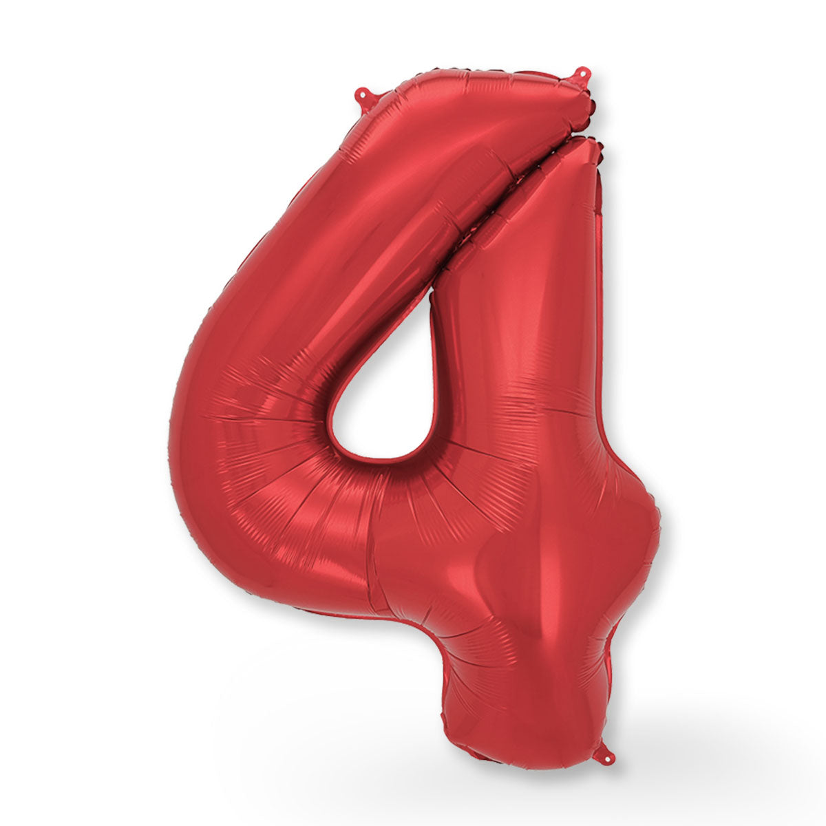 FUNXGO Folienballon - Zahl in Rot - 42 Zoll